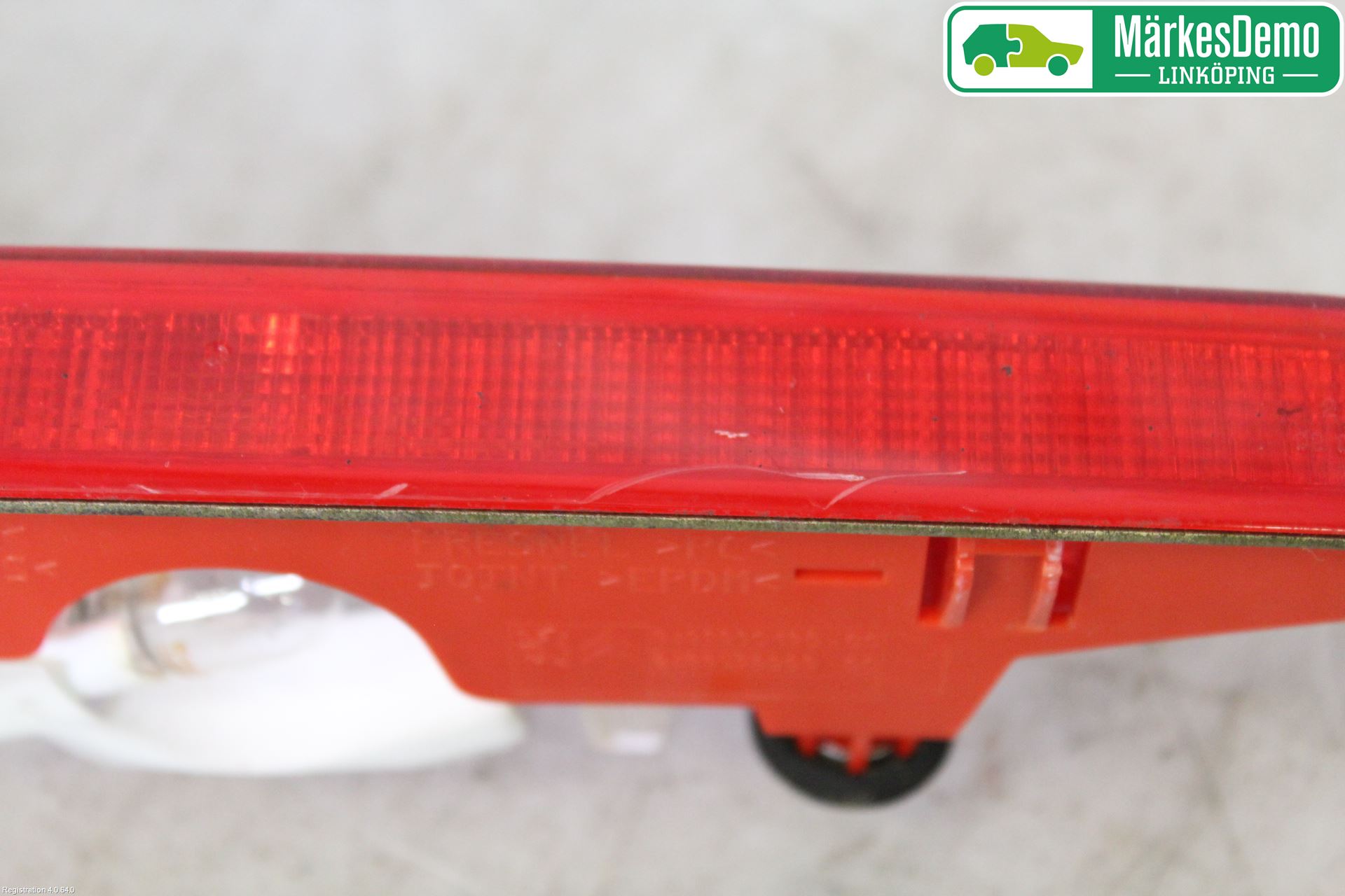 Peugeot PARTNER 08-15 Bremselys Bakrute