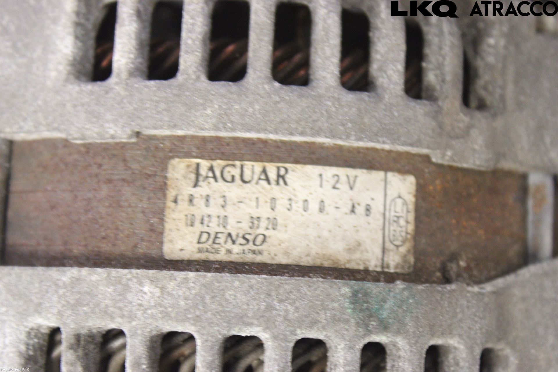 Jaguar S-TYPE Dynamo