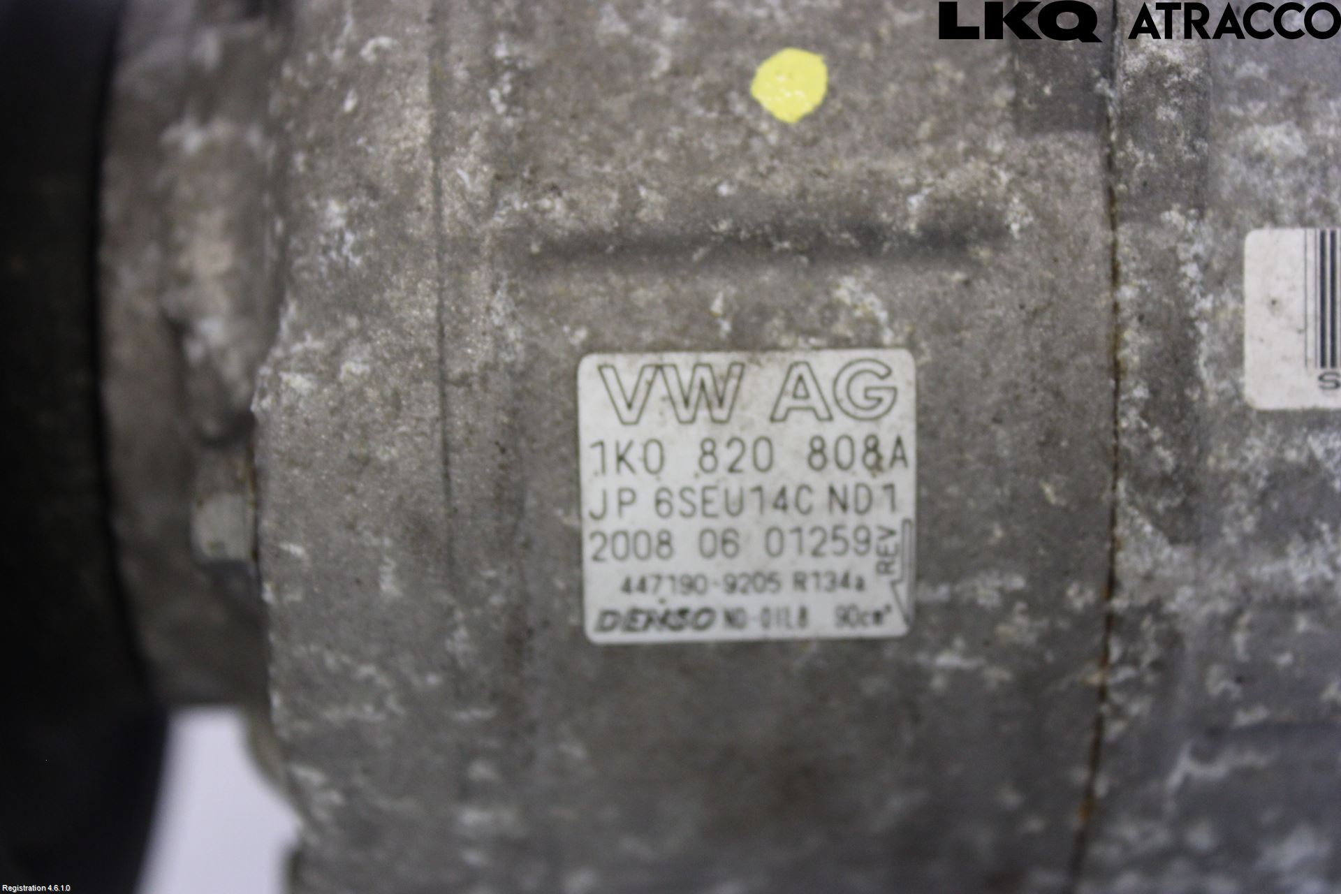 Volkswagen VW PASSAT CC 08-16 Varme Ac Kompressor