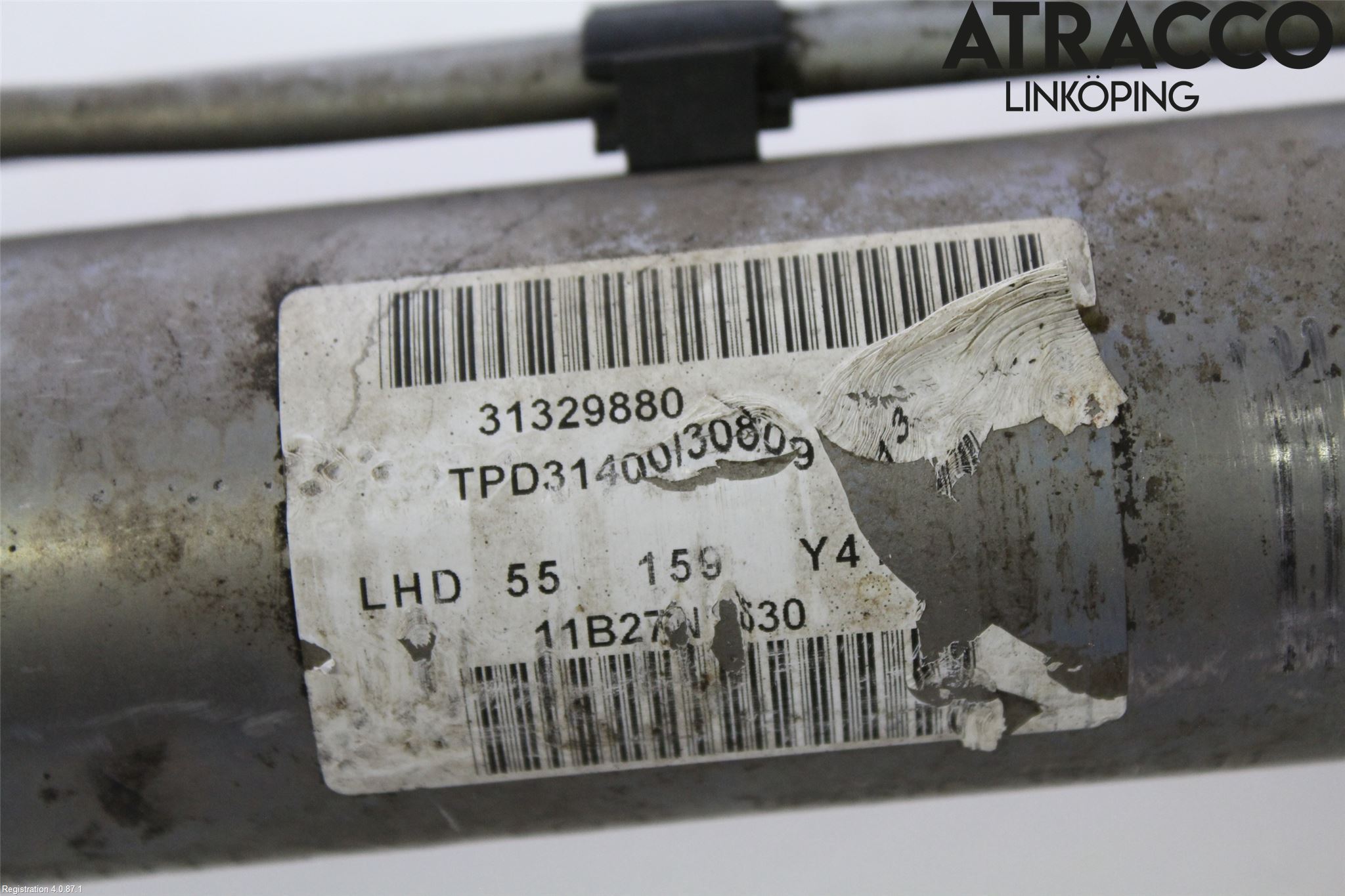 Volvo XC60 09-13 Servo Snekke - Tannstang