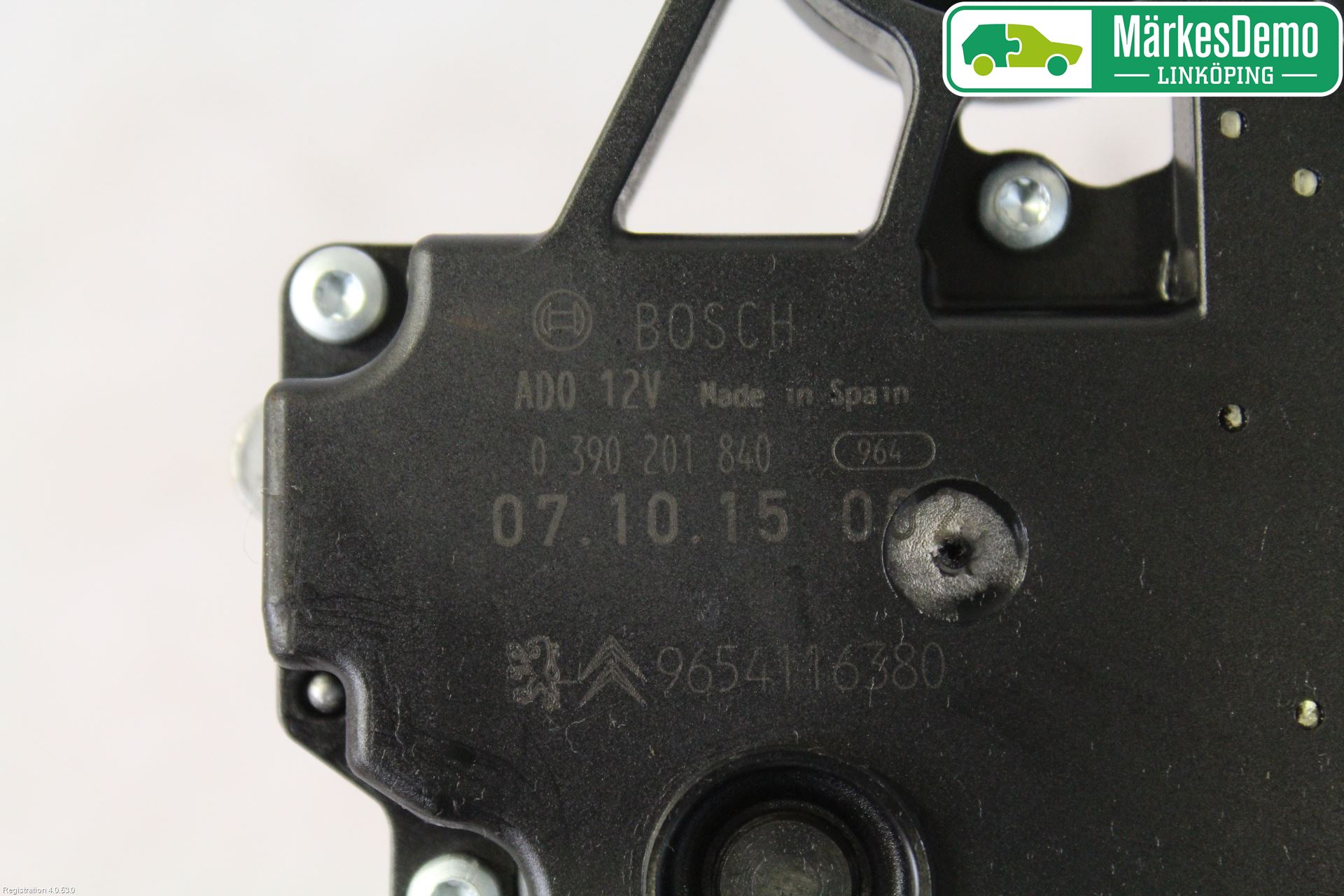 Citroen C4 PICASSO 06-13 Viskermotor Bakluke