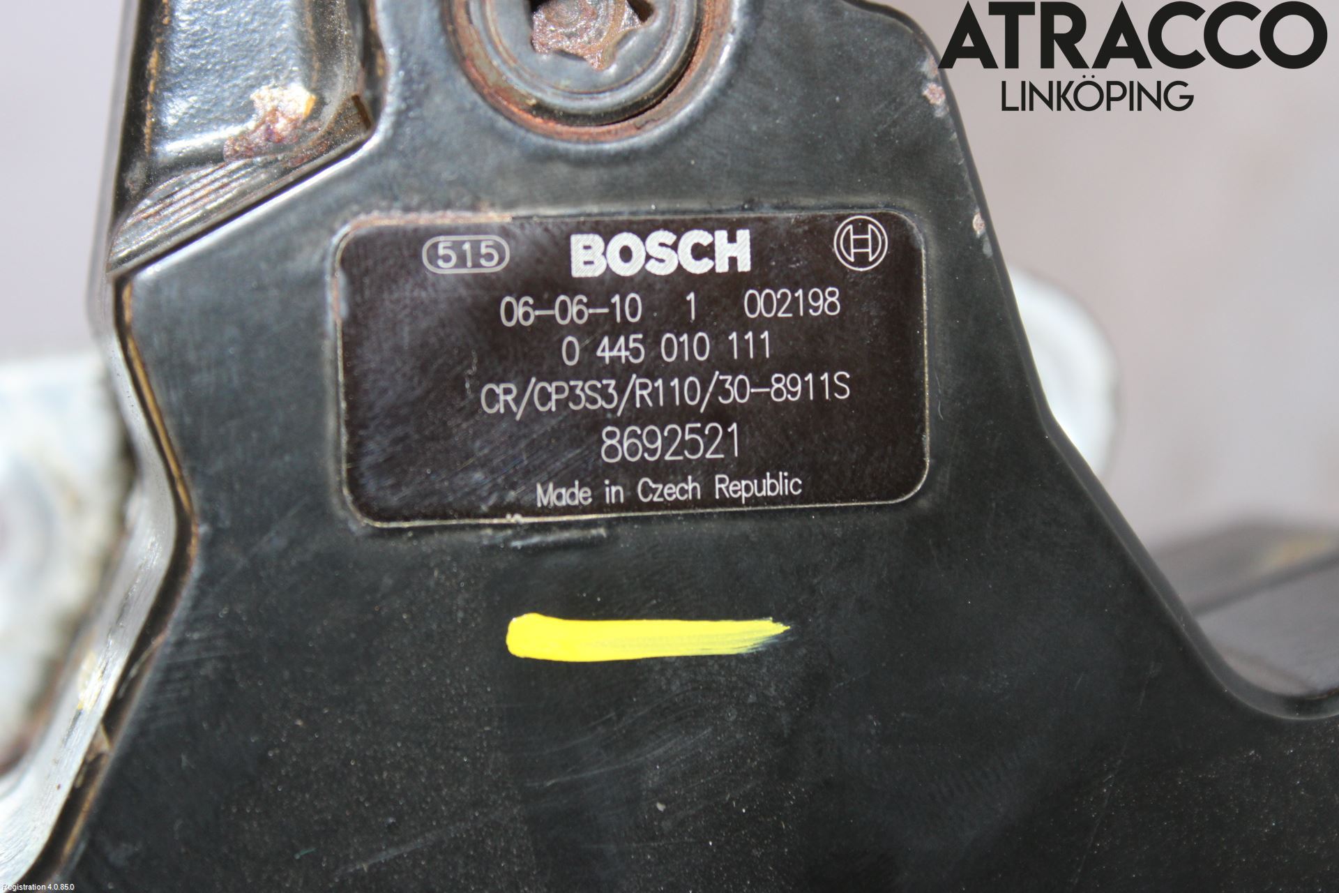 Volvo S80 07-13 Drivstoff Dieselpumpe Hoved