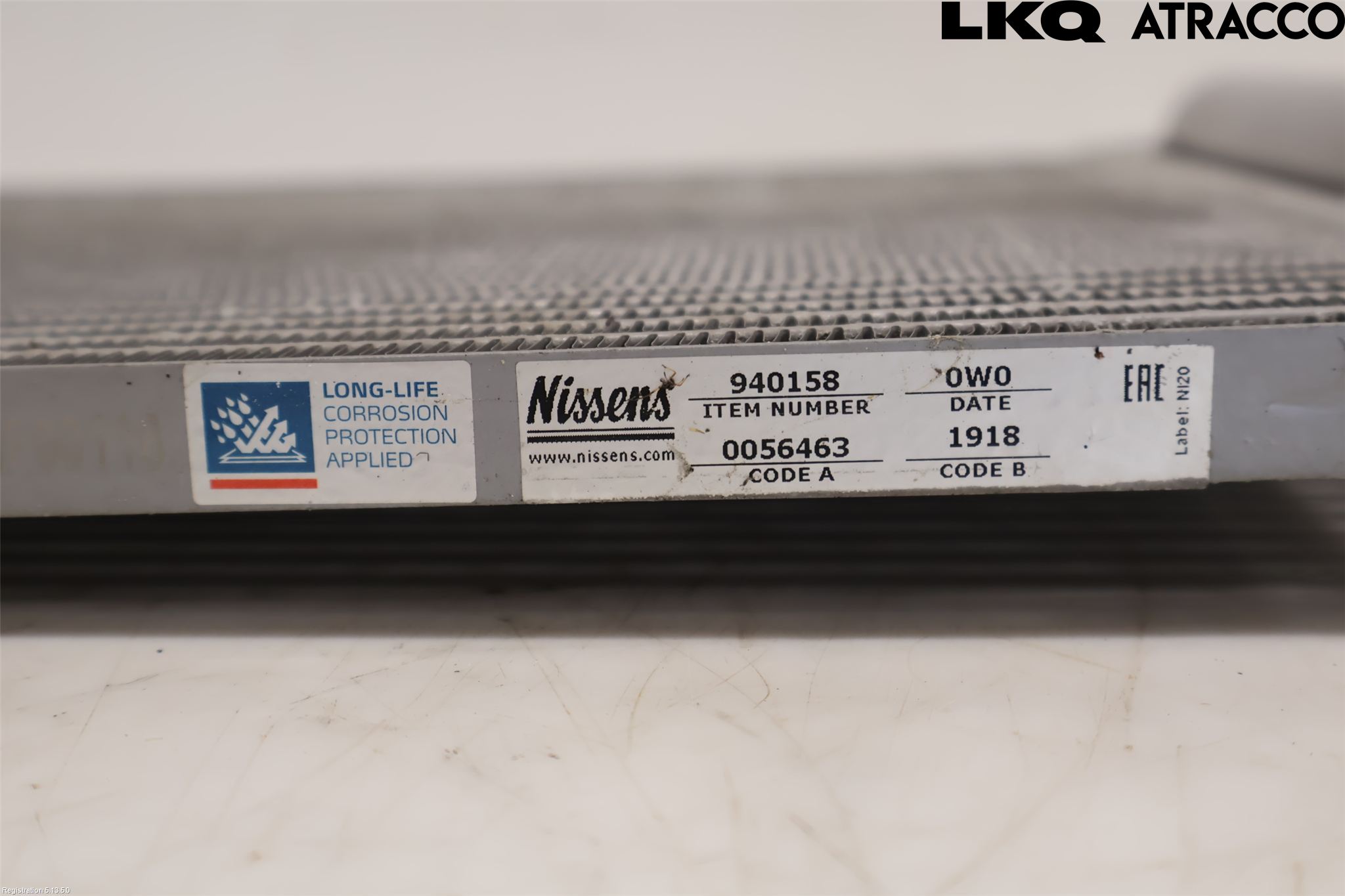 Opel MOVANO B 10-22 Varme Ac Kondenser-Kjøler