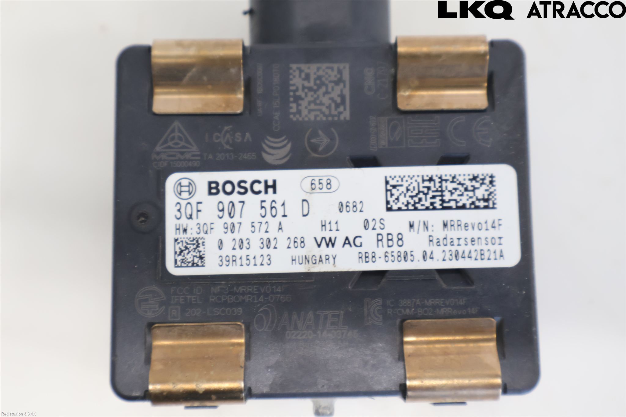 Skoda OCTAVIA (5E) 13-20 Sensor Kollisjonsbeskyttelse