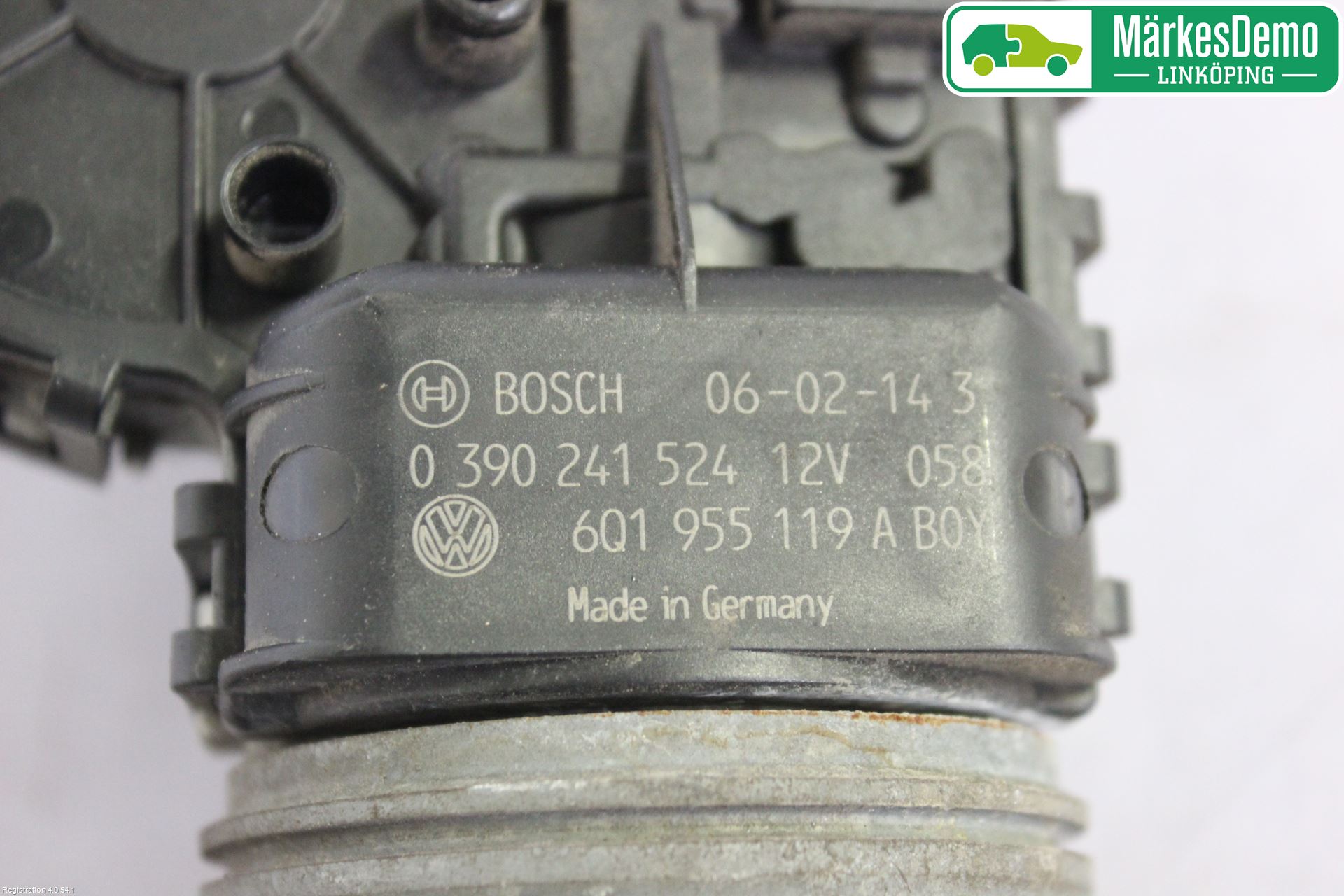 Skoda FABIA 99-07 Viskermotor Frontrute