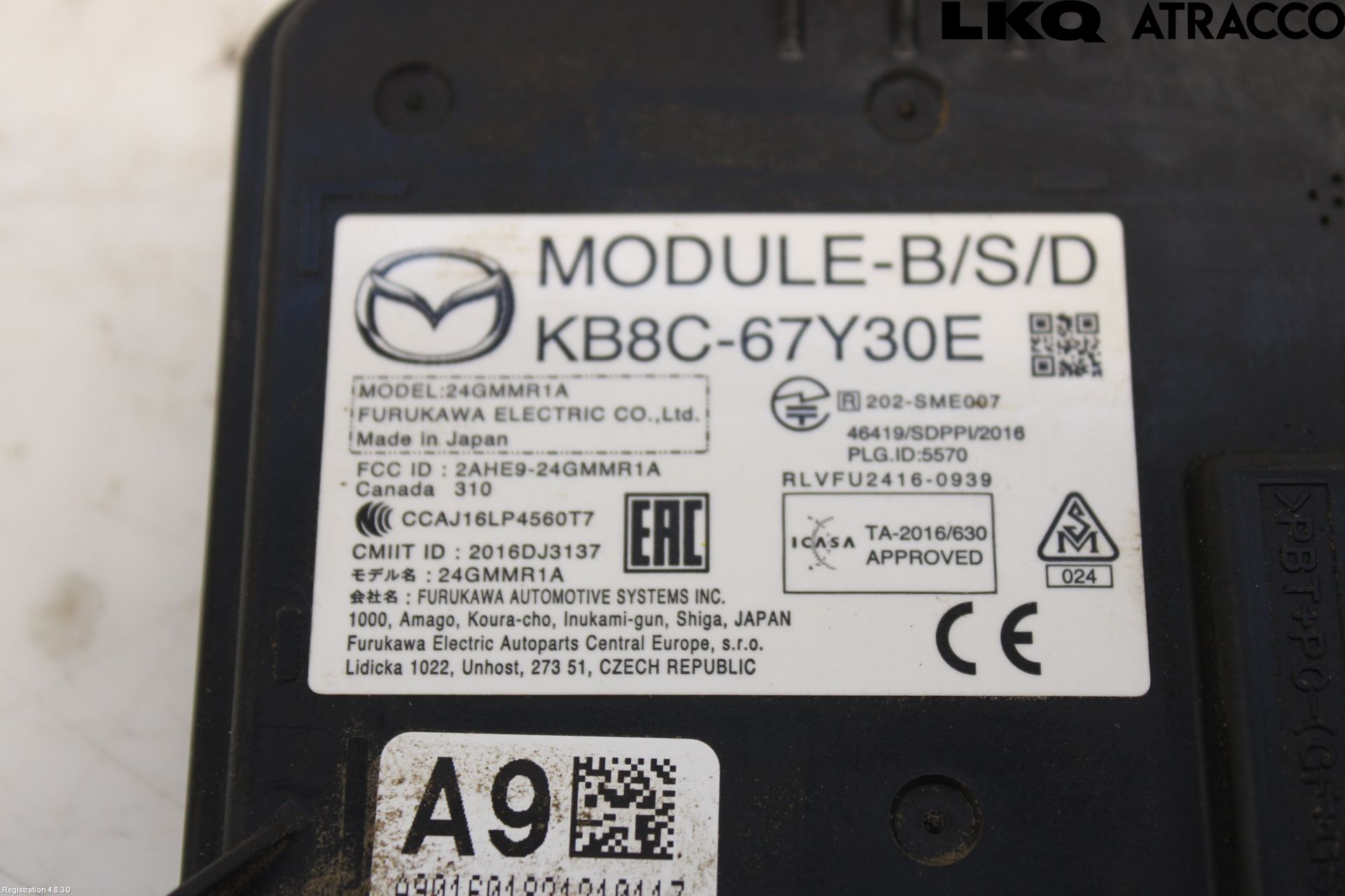 Mazda CX-5 17- Sensor Kollisjonsbeskyttelse