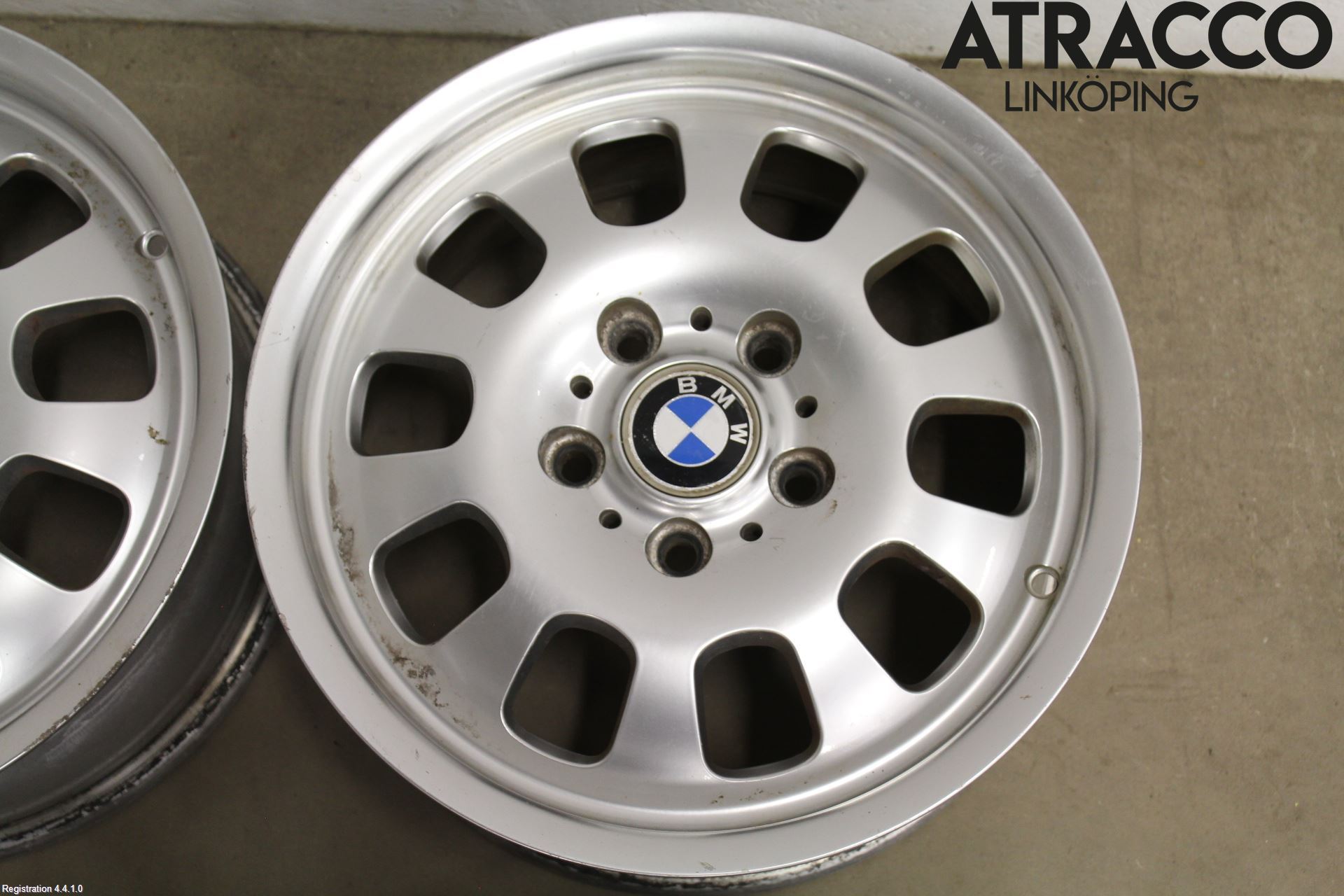 BMW 3 E46      98-05 Felg Aluminium Sett 4Stk