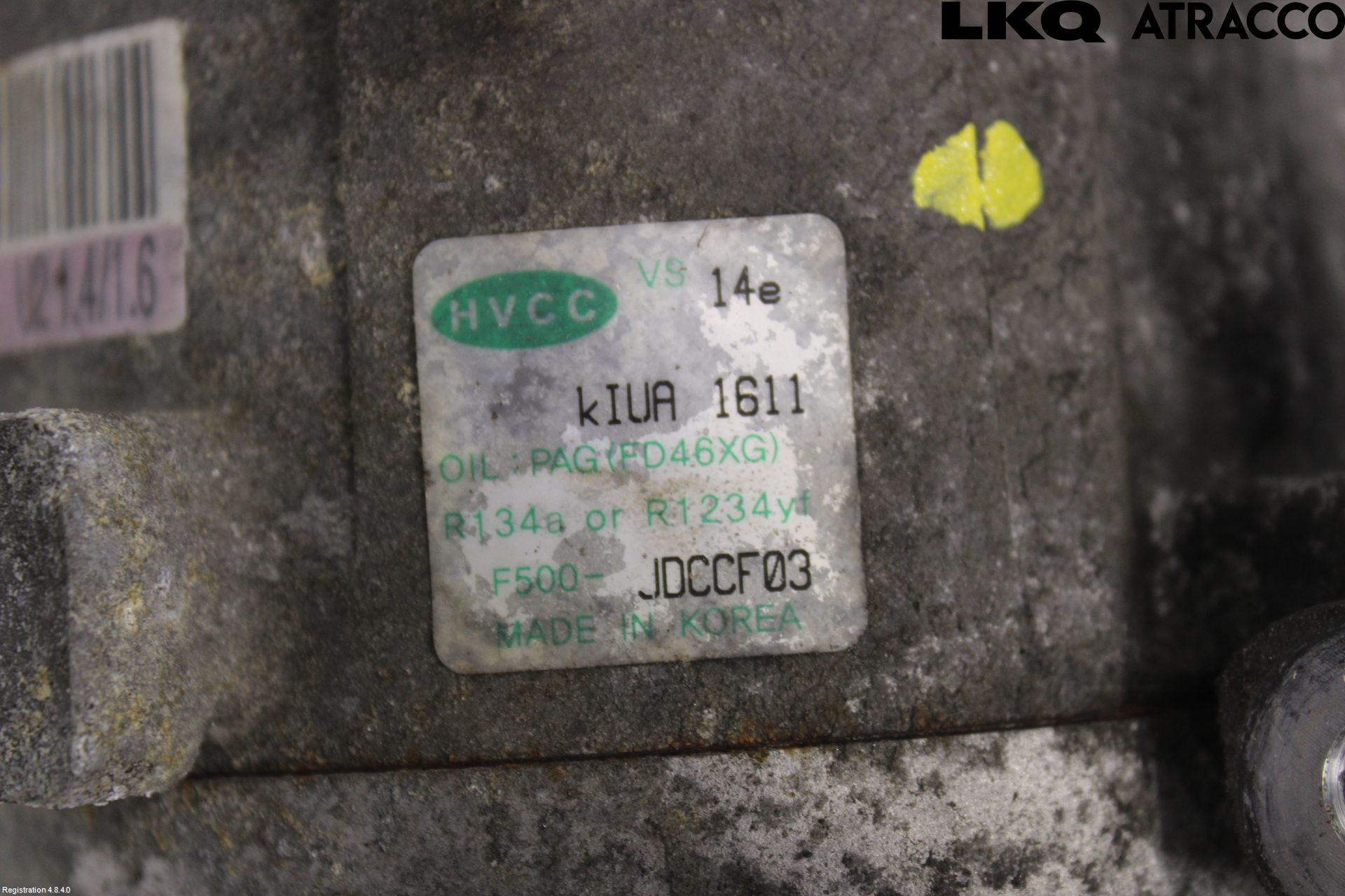 Kia CEED 12-18 Varme Ac Kompressor