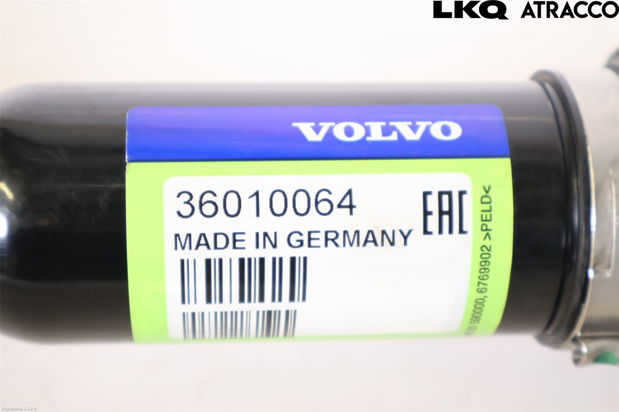 Volvo XC60 14-17 Drivaksel Foran Kompl Venstre