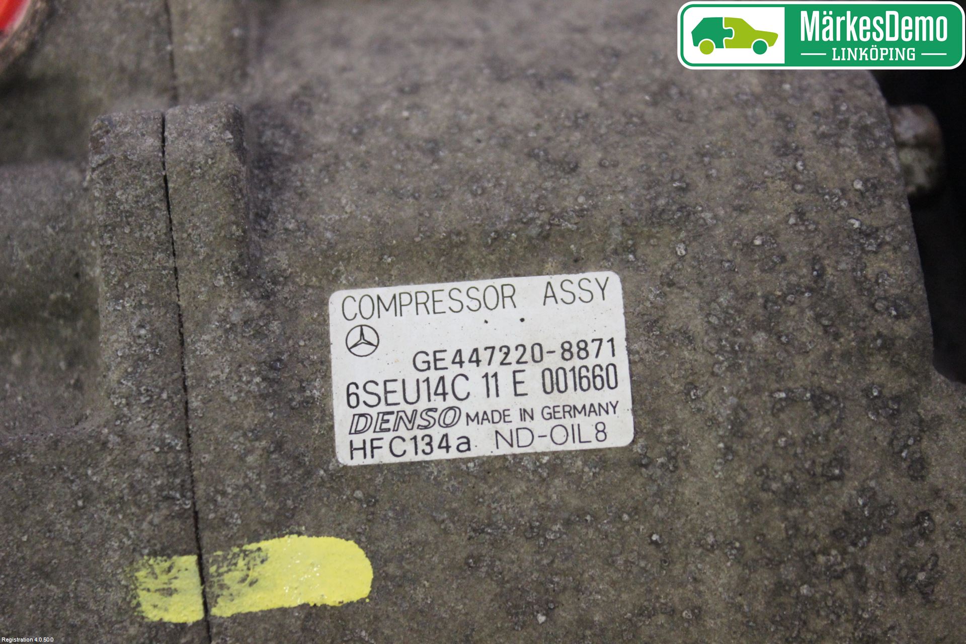 Mercedes-Benz MB A-KLASS (W168) 98-04 Varme Ac Kompressor