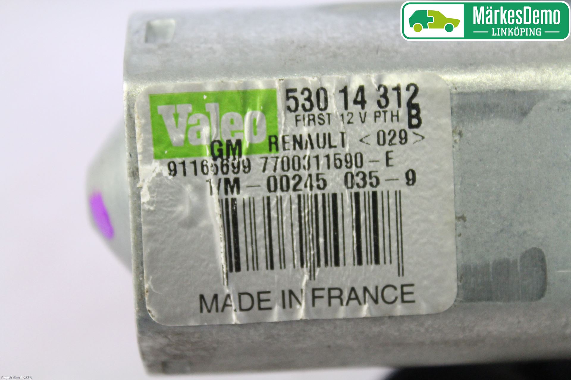Renault TRAFIC   02-14 Viskermotor Bakluke