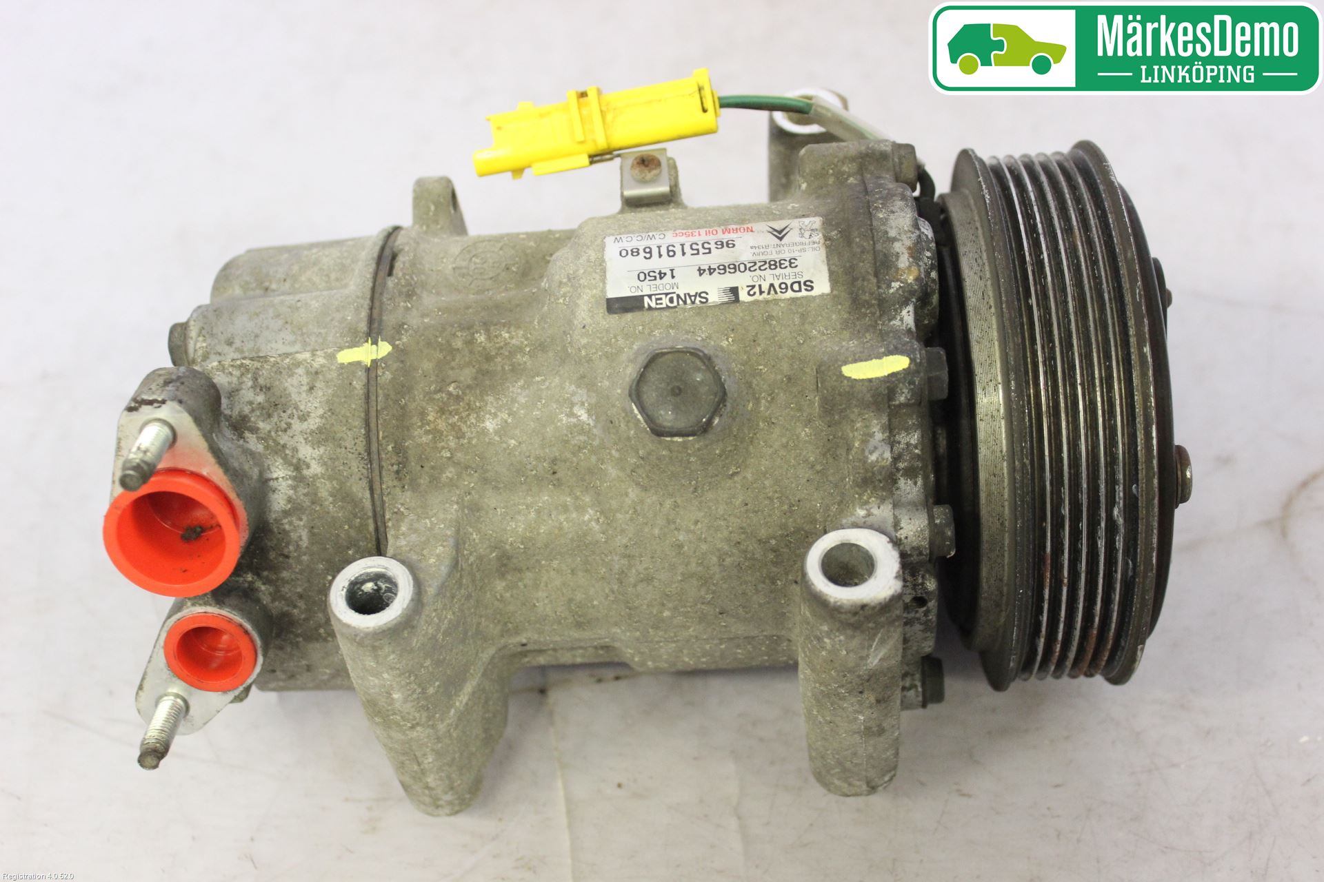 Citroen C3 05-10 Varme Ac Kompressor