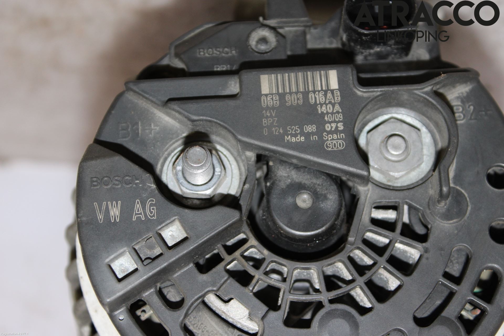 Volkswagen VW GOLF VI 09-13 Dynamo