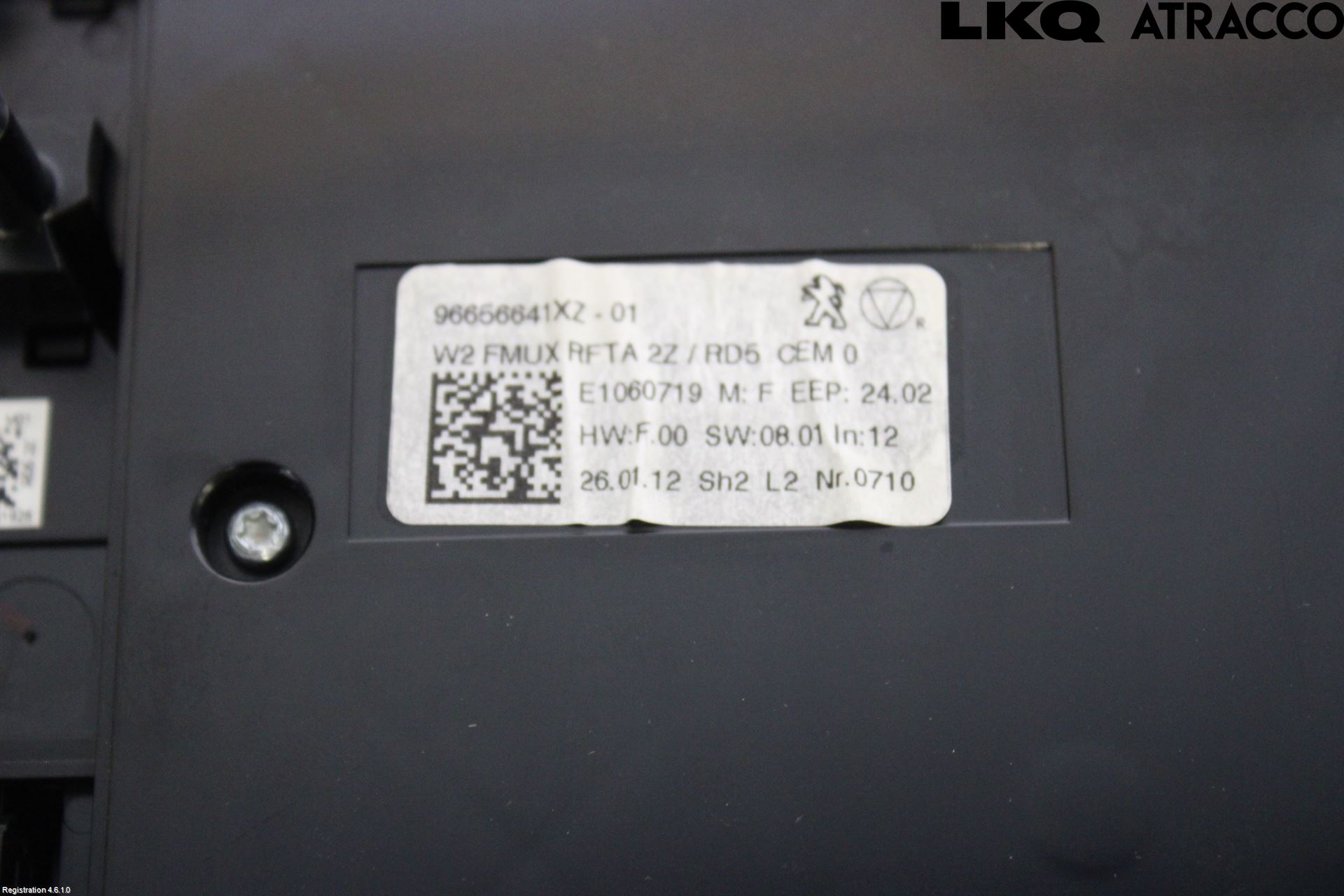 Peugeot 508 11-18 Varme Ac Betjening-Display