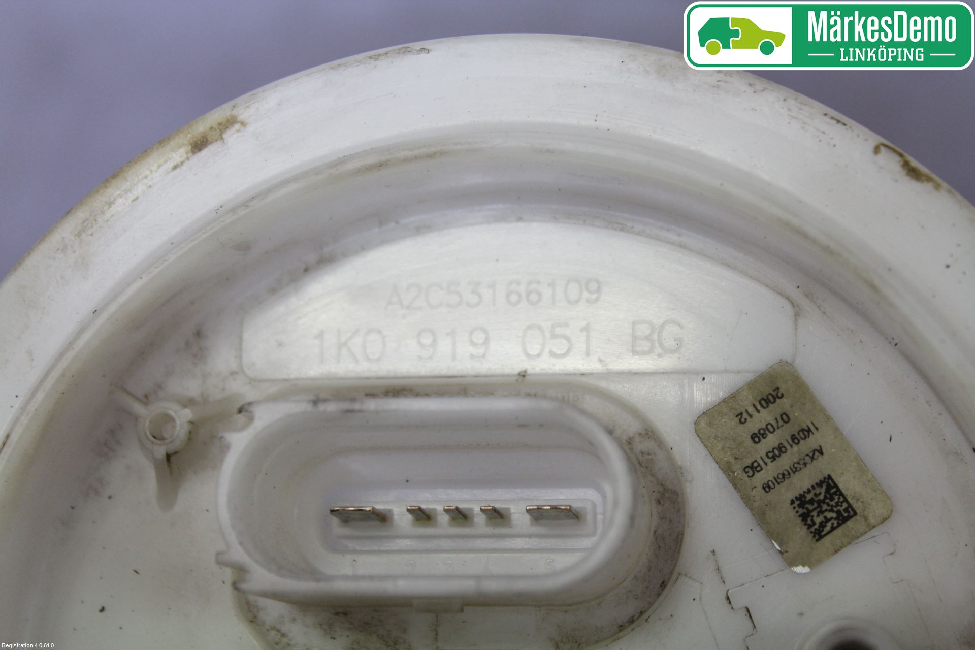 Volkswagen VW GOLF V 04-09 Drivstoffpumpe Fødepumpe El