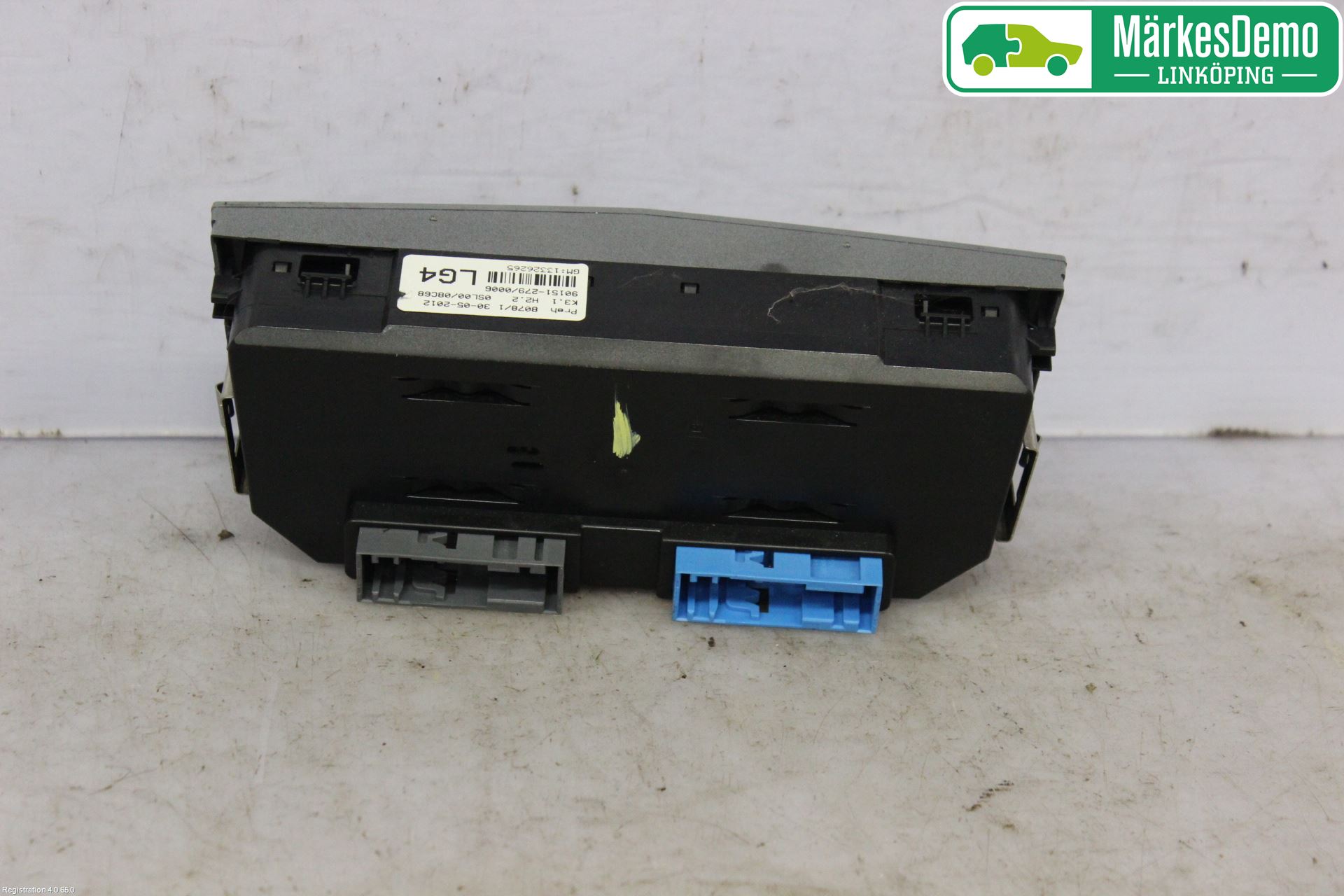 Opel CORSA D 07-14 Varme Ac Betjening-Display