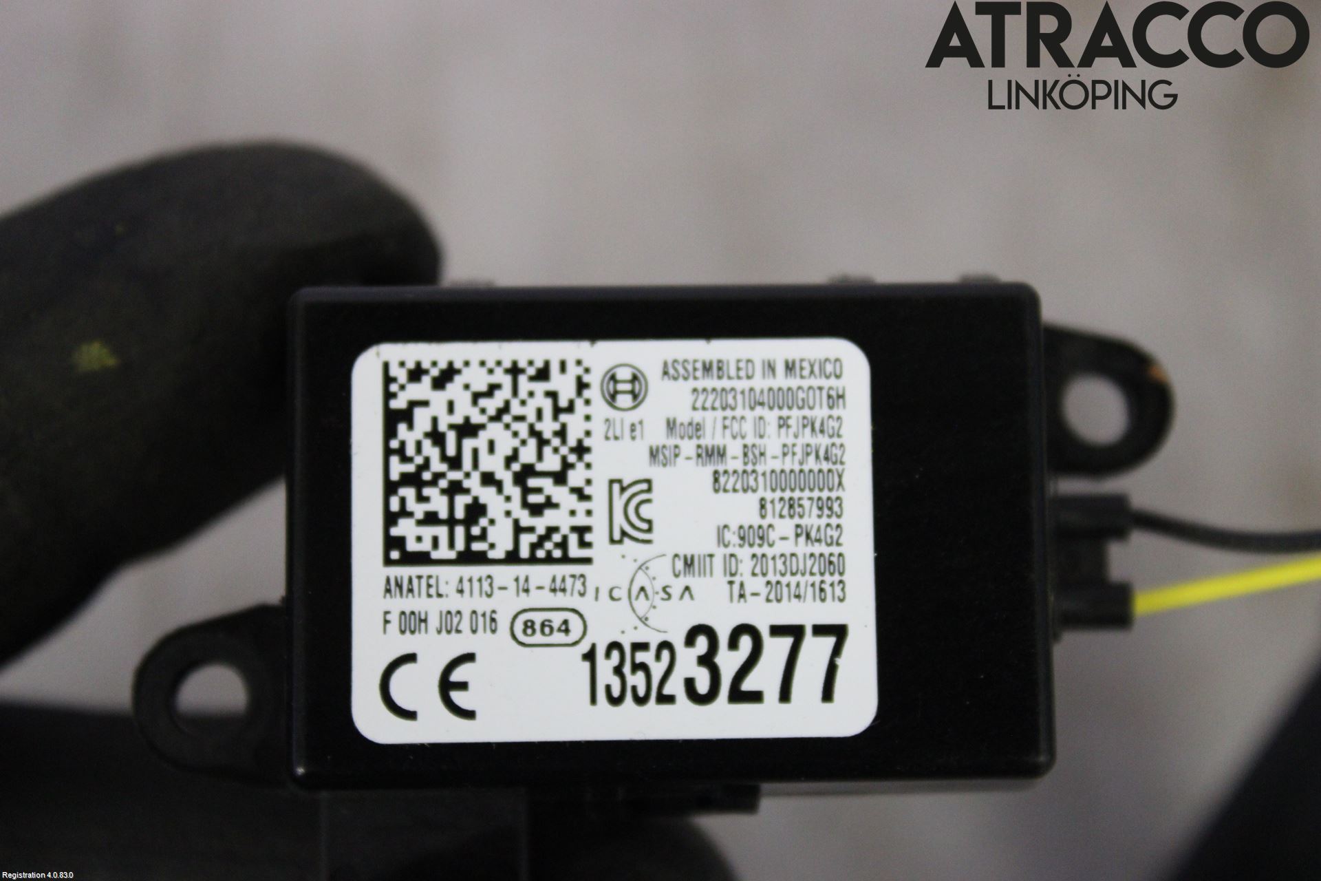 Opel ASTRA K 16-22 Rele Start Sperre
