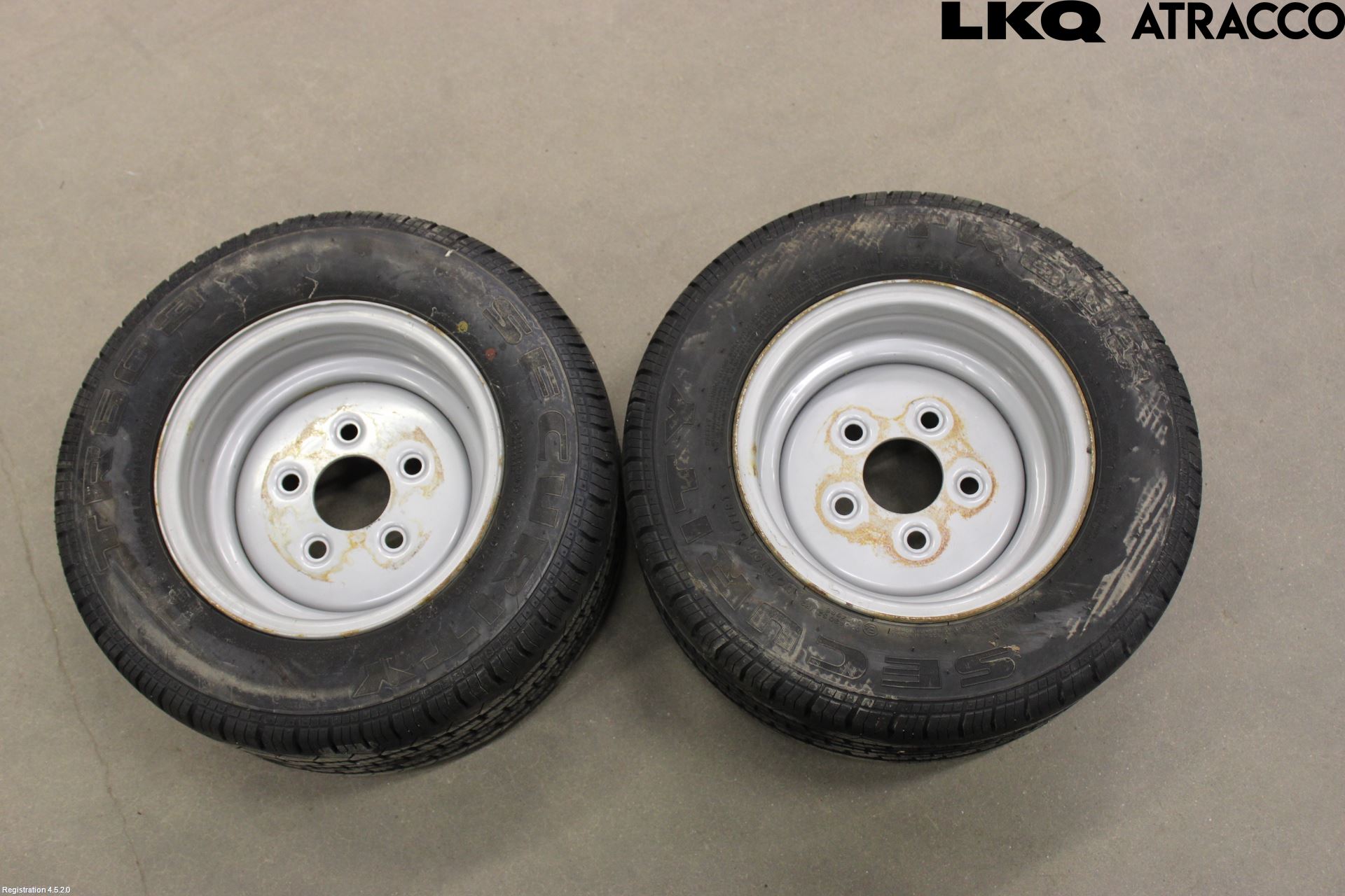 Tilhenger SLÄP LÄTT < 3.5ton Dekk Sommer På Felg