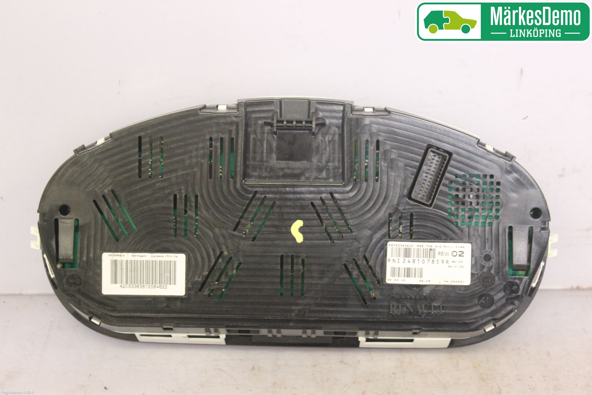 Renault MEGANE III 09-15 Instr Kombinert
