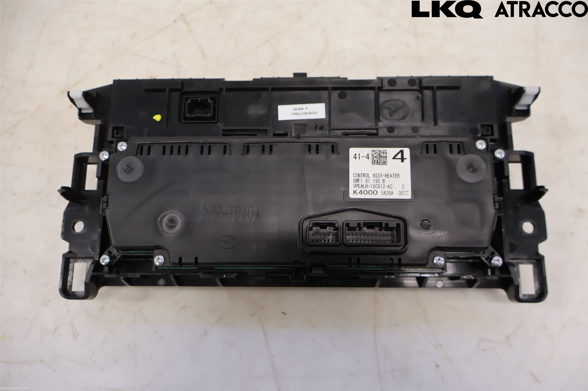 Mazda 6 13- Varme Ac Betjening-Display