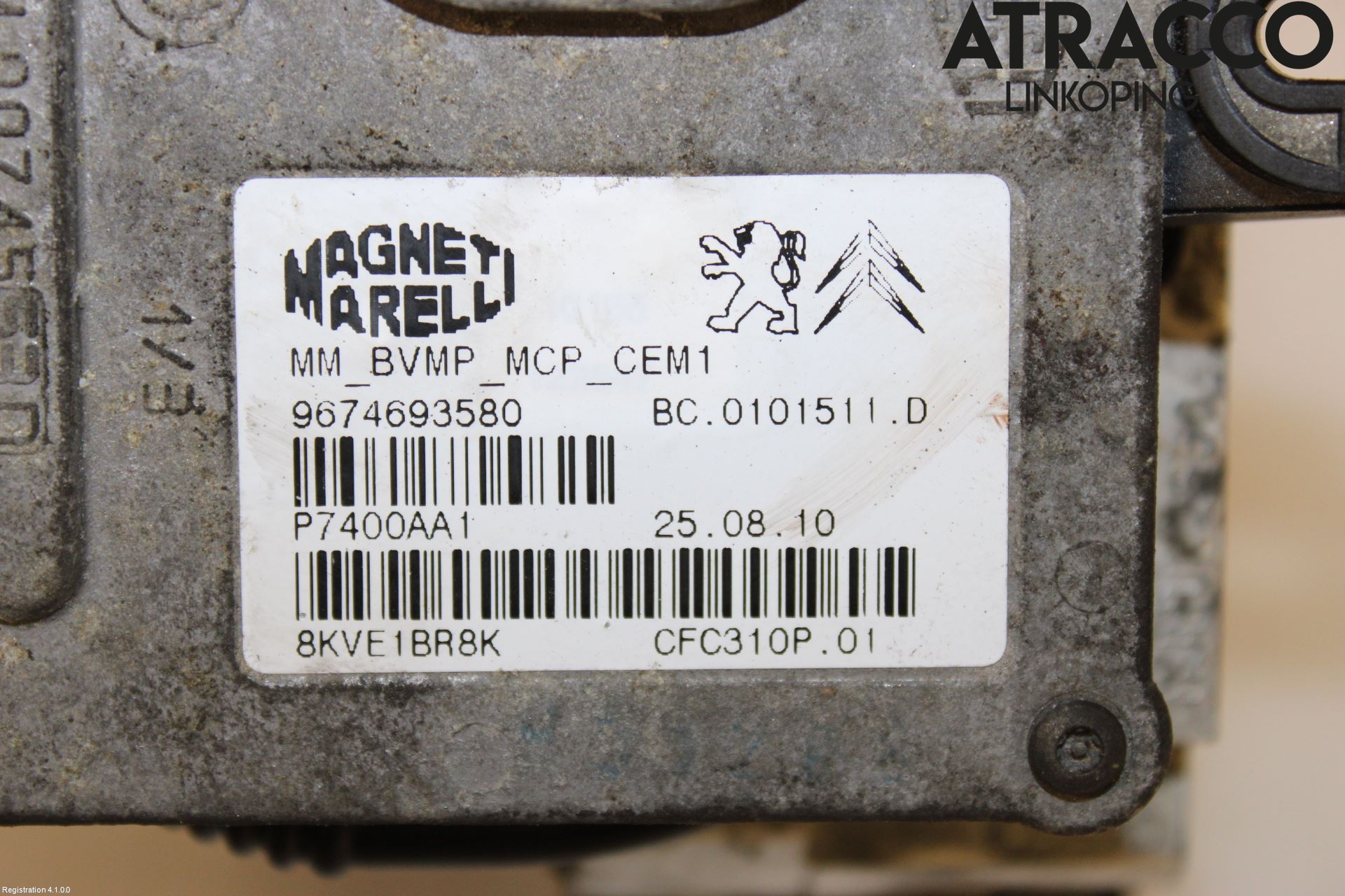 Peugeot 308 08-13 Girkasse Skift Enhet
