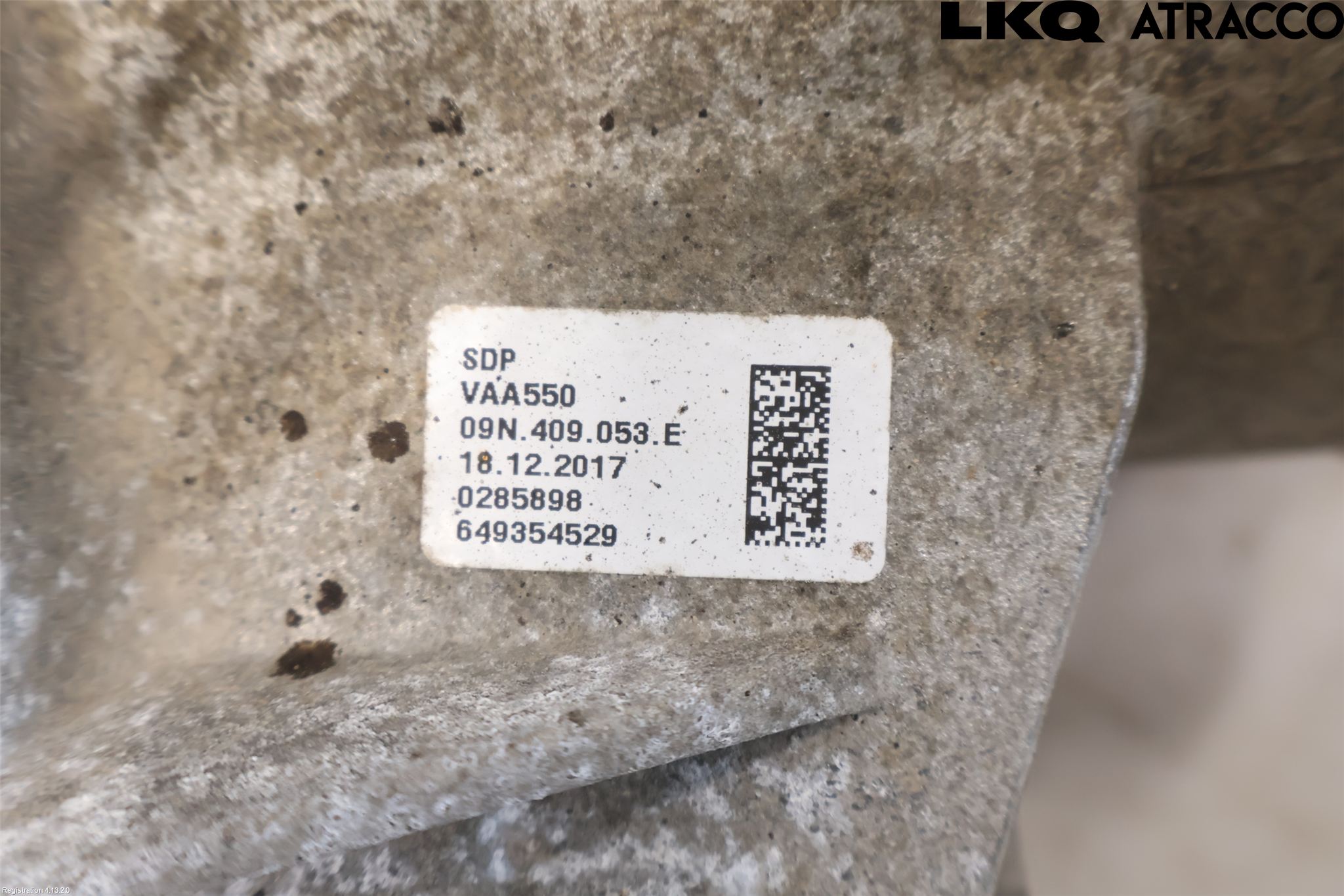 Volkswagen VW TRANSP/CARAVELLE (T6) 16-22 Gearkasse Fordelingskasse