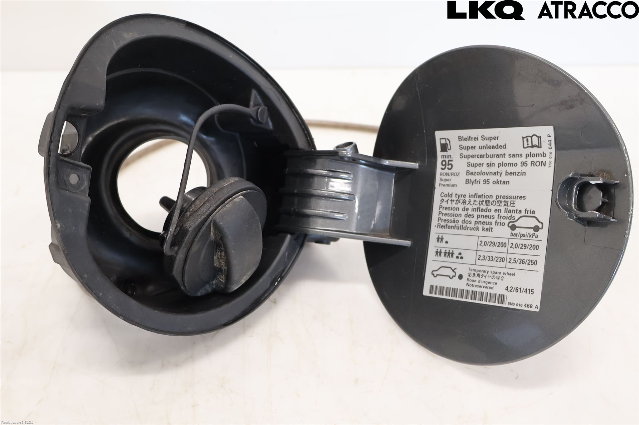 Volkswagen VW TIGUAN 07-16 Drivstoff Tankluke