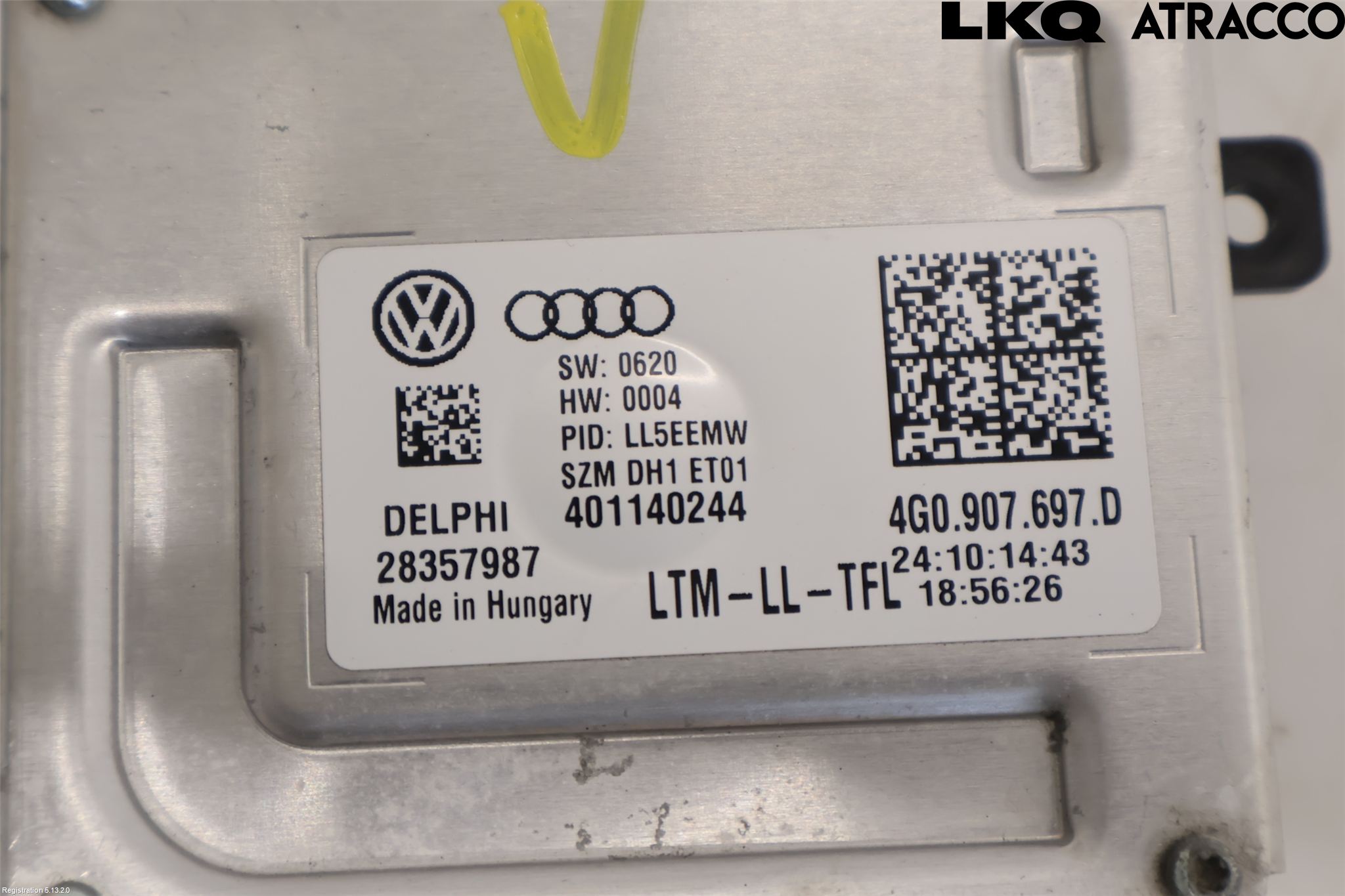 Audi A4 12-15 Styreenhet Xenon