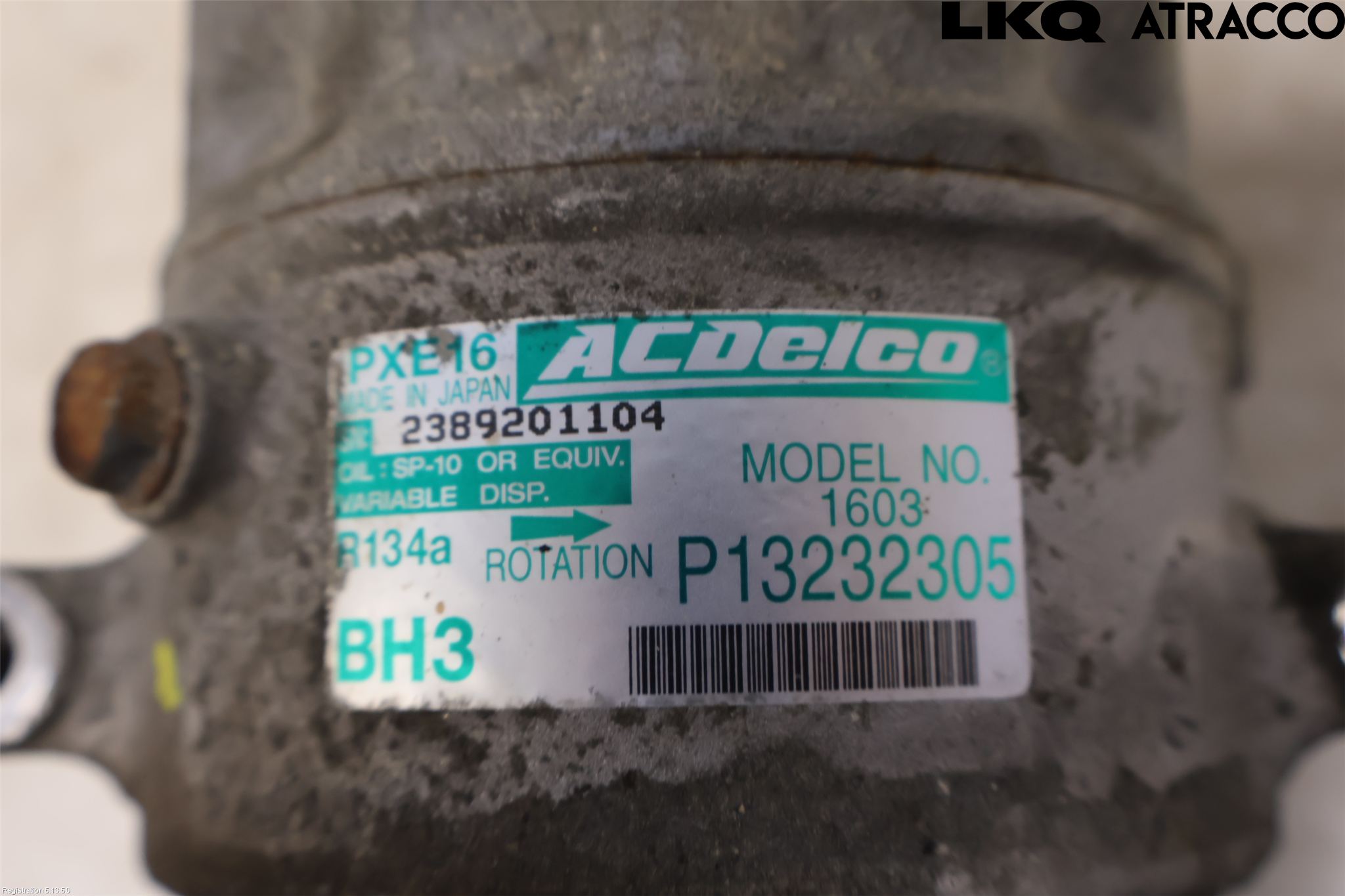 Opel INSIGNIA 09-16 Varme Ac Kompressor