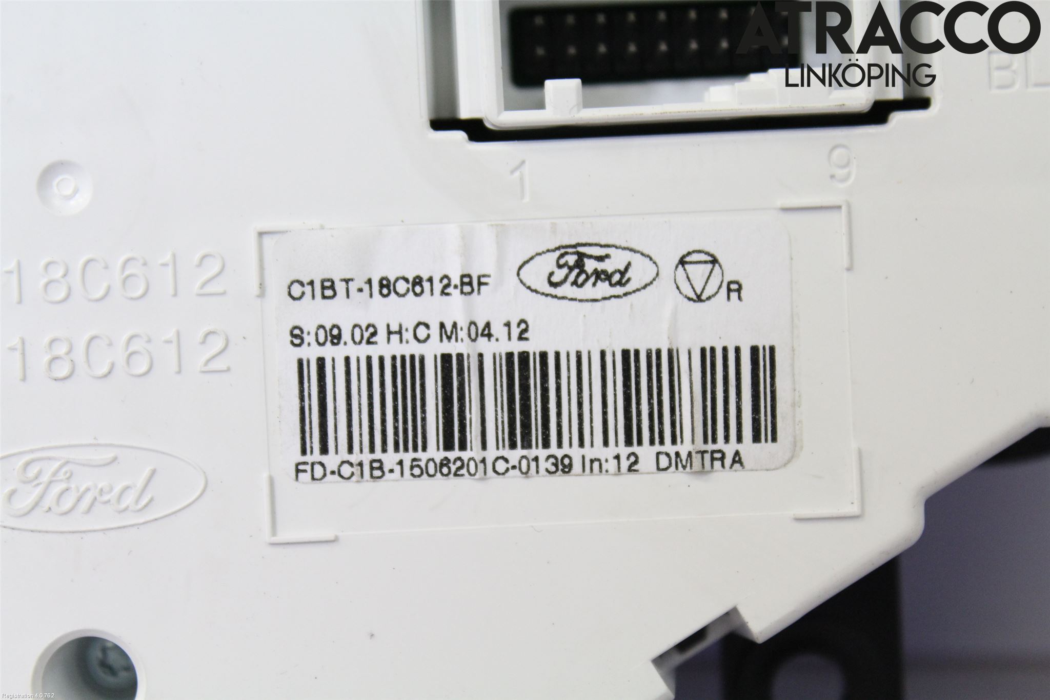 Ford FIESTA 13-17 Varme Ac Betjening-Display