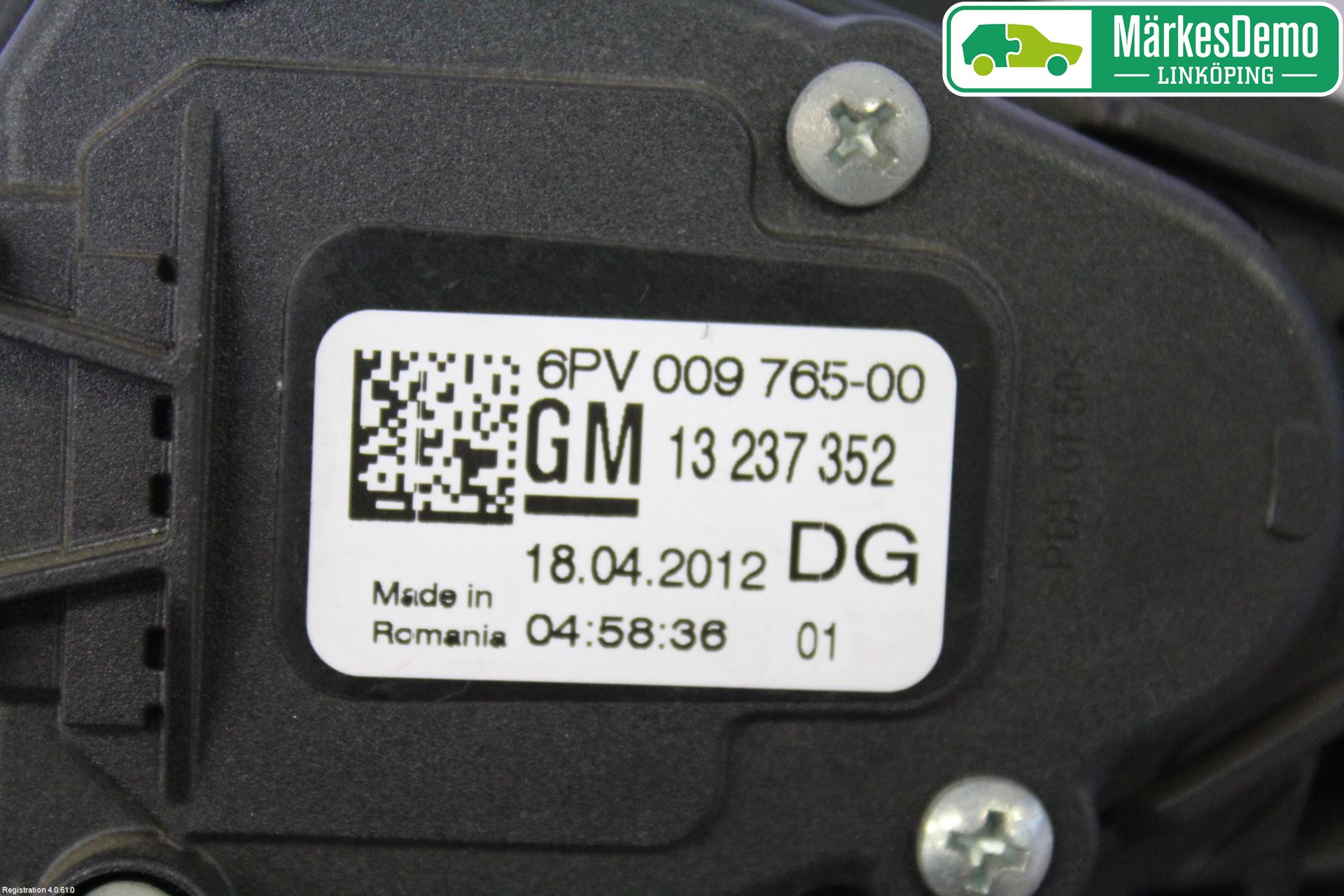 Opel INSIGNIA 09-16 Gasspedal