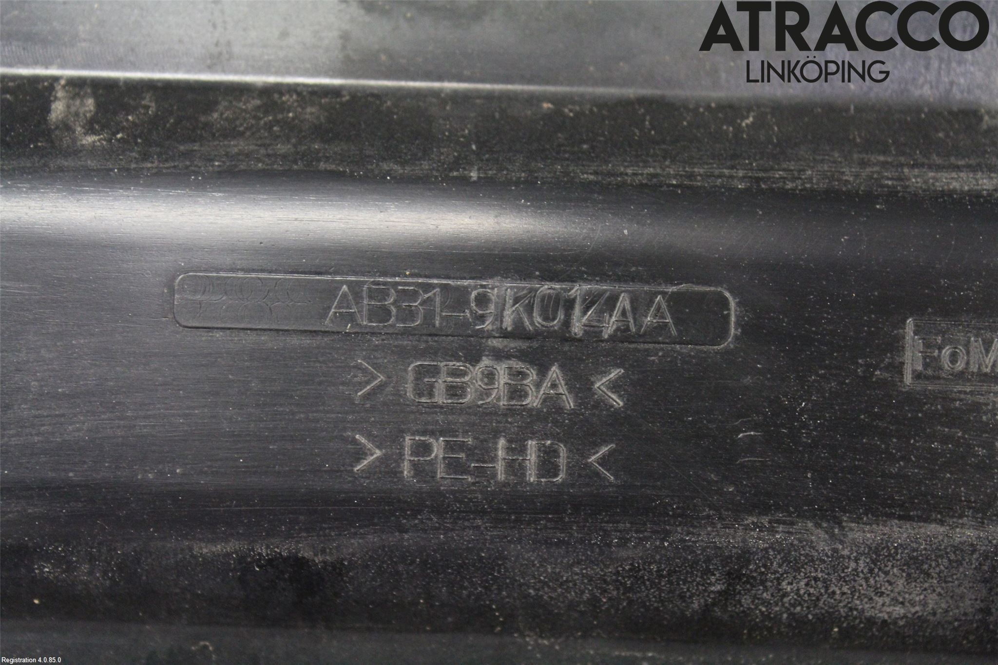 Ford RANGER EU 12-23 Drivstoff Tank Beskytelsesplat