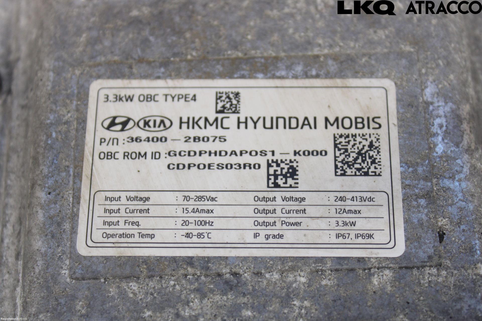 Kia CEED/CEED SW 19- Batterilader Hybrid