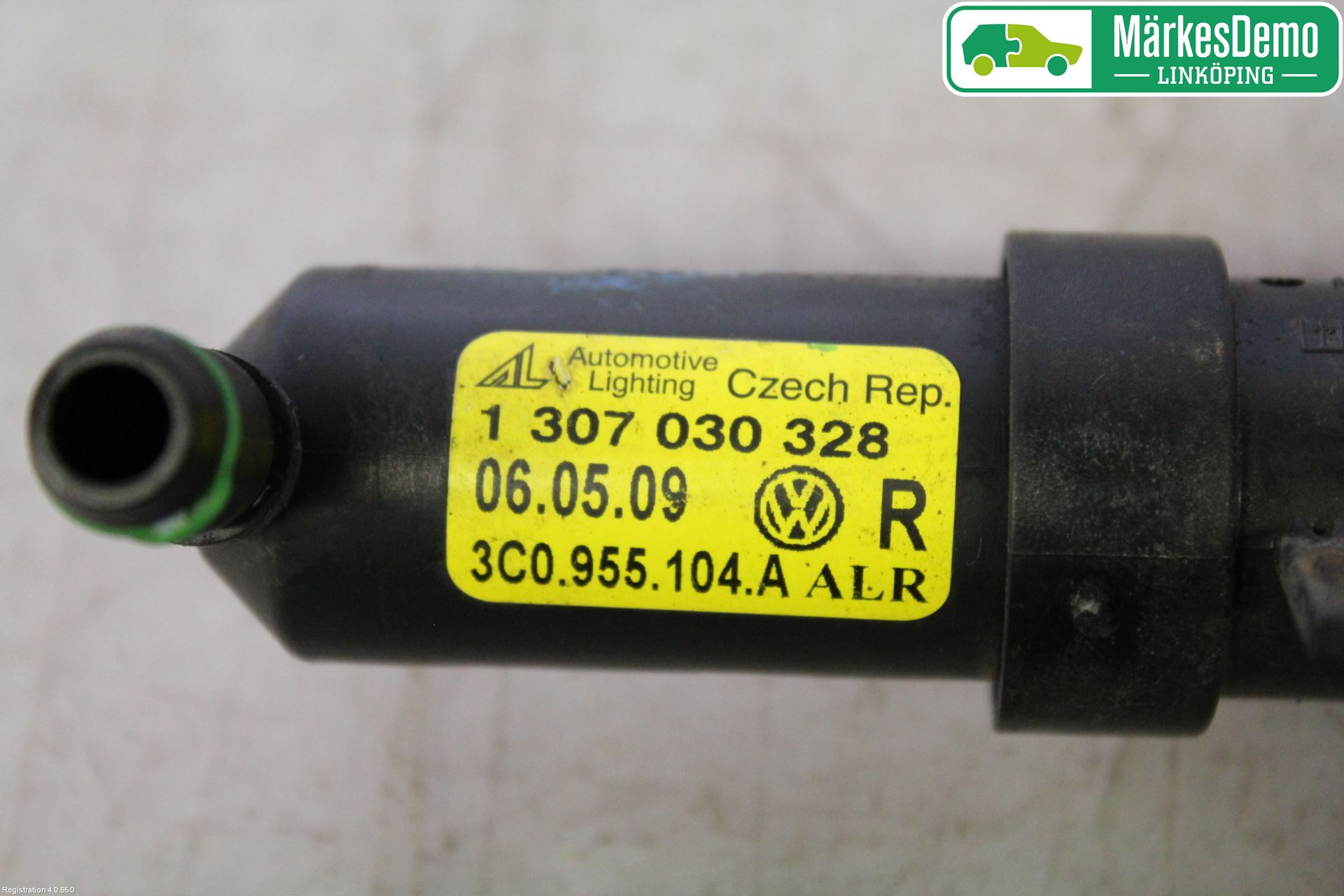 Volkswagen VW PASSAT 05-11 Spylerdyse Frontlykter