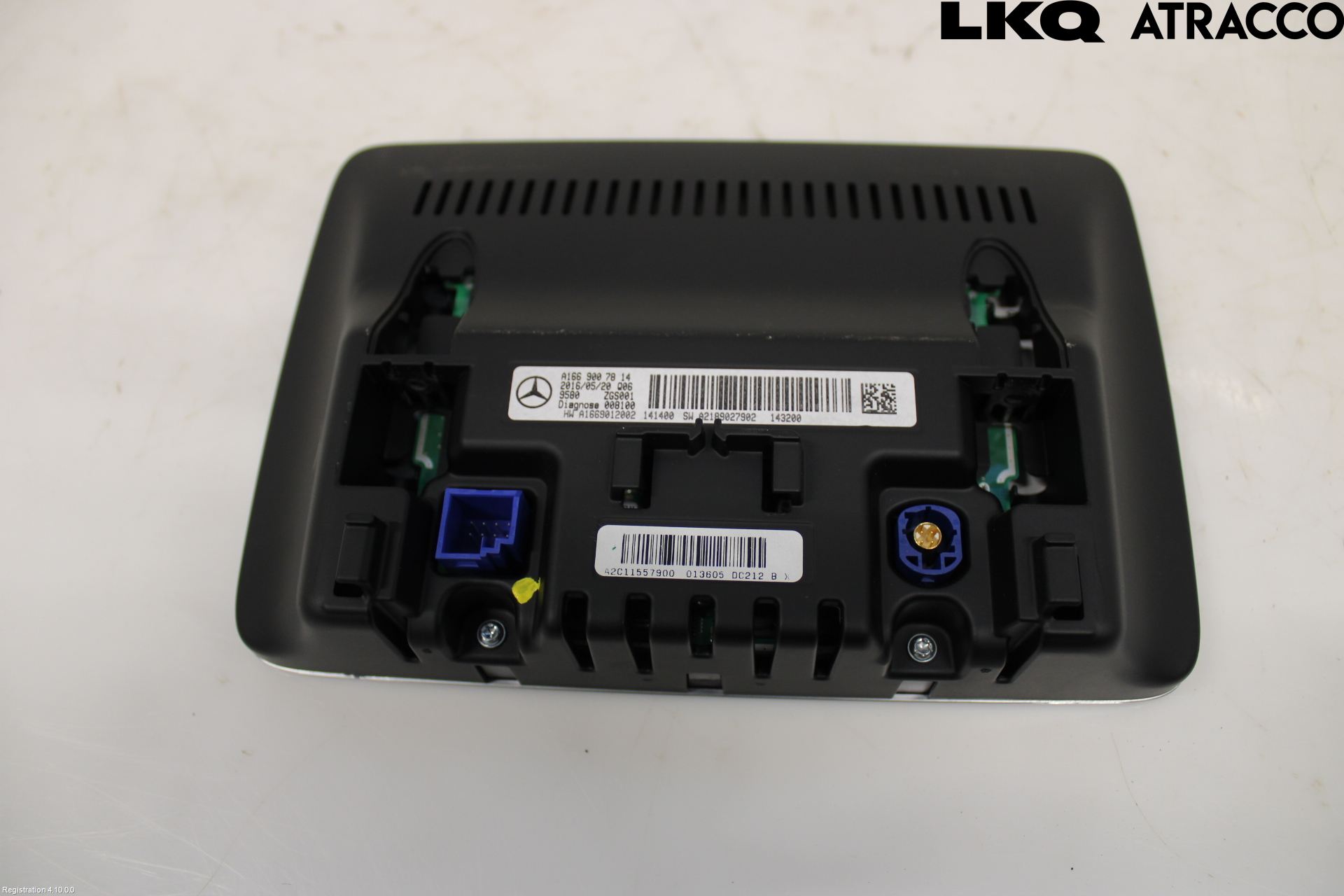 Mercedes-Benz MB CLA-KLASS (C117/X117) 13-19 Instr Skjerm Dvd-Gps-Ac-Tlf