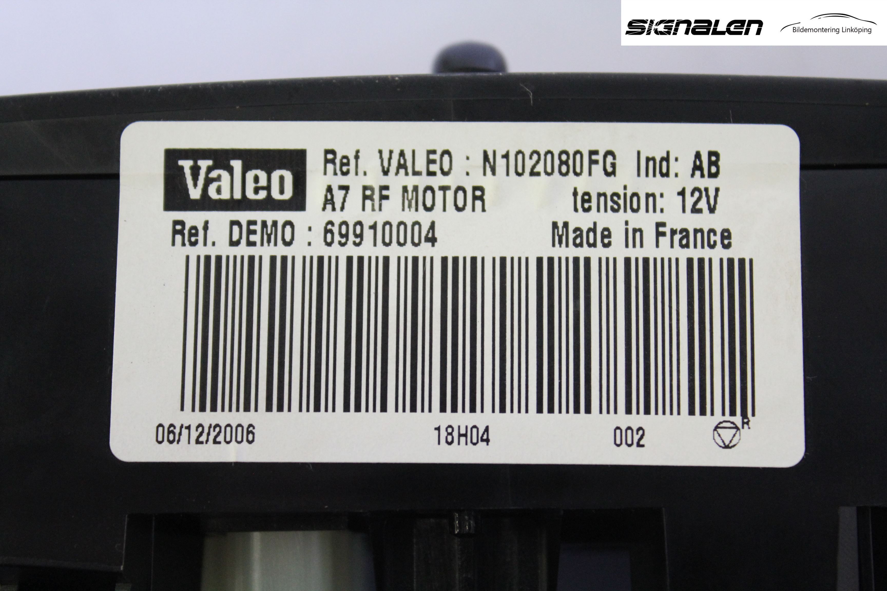 Peugeot 207 Varme Ac Betjening-Display
