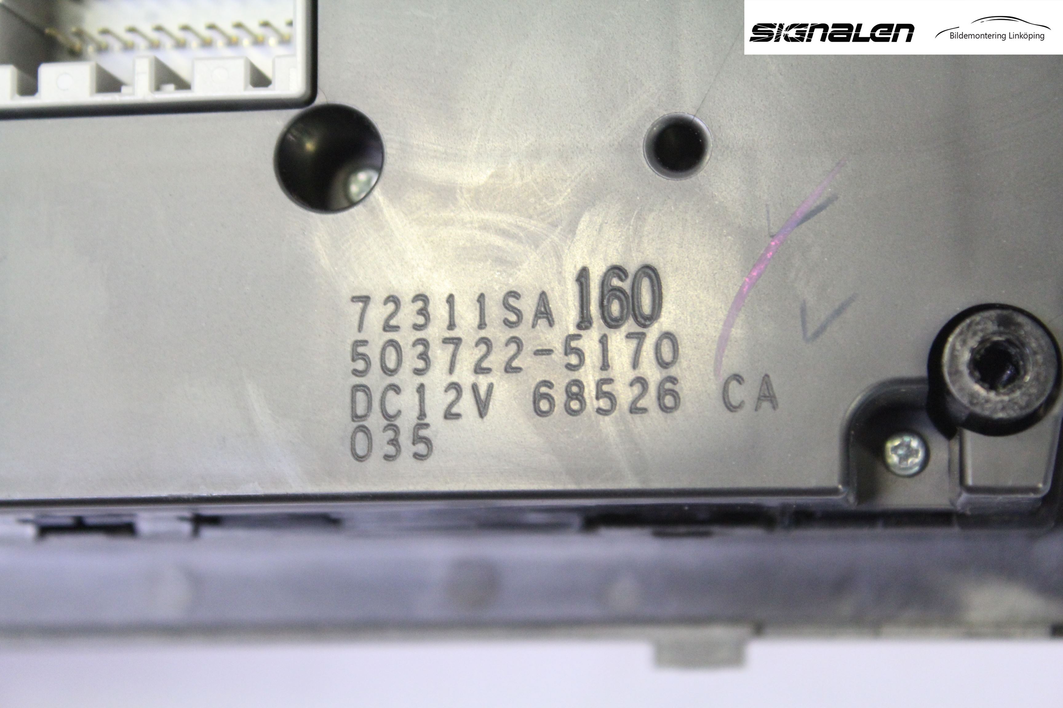 Subaru FORESTER SG 06- Varme Ac Betjening-Display