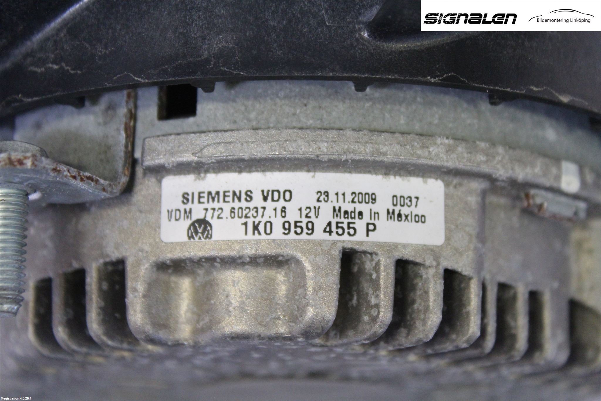 Volkswagen VW GOLF VI 09-13 Kjølevifte Elektrisk
