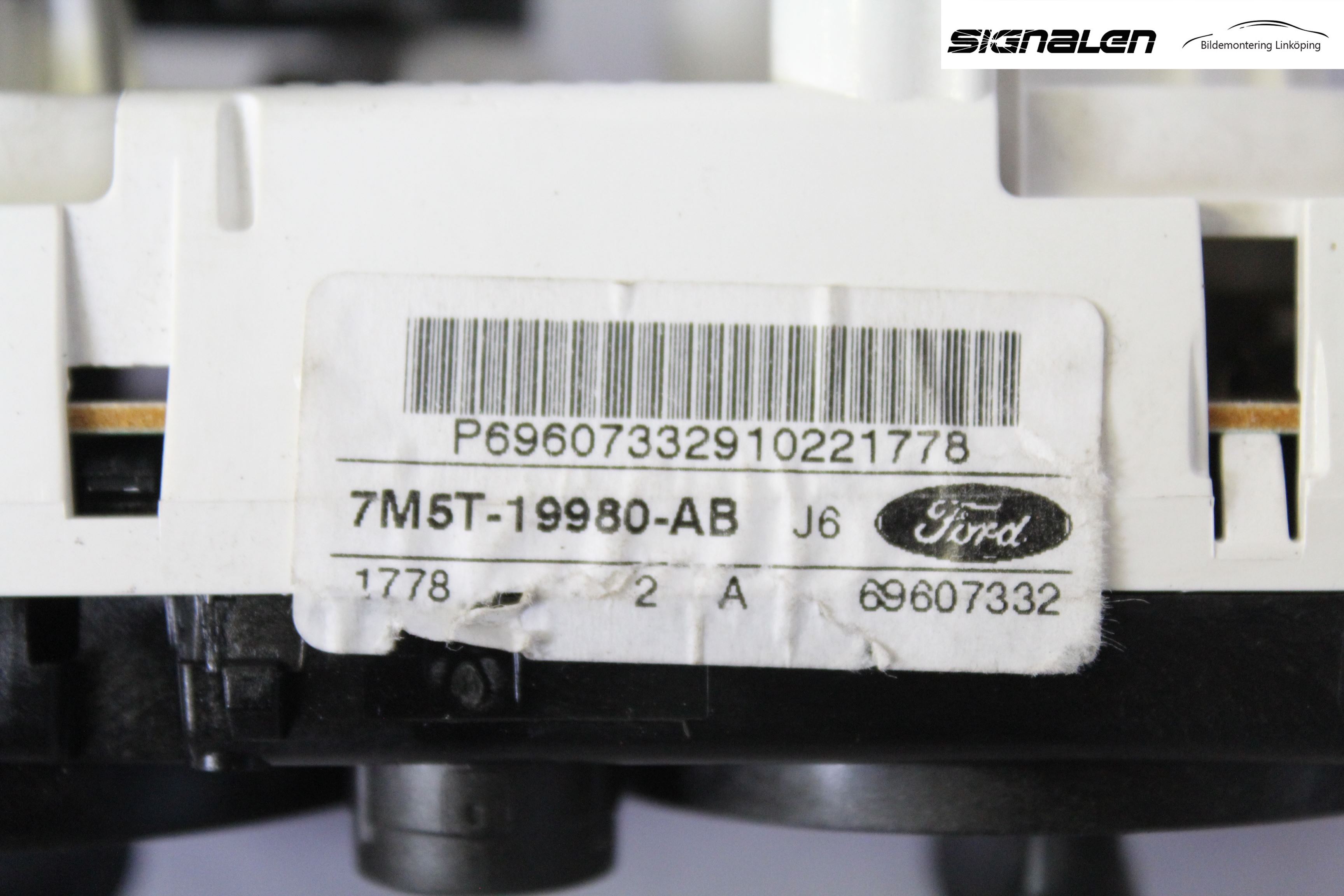 Ford FOCUS 08-11 Varme Ac Betjening-Display