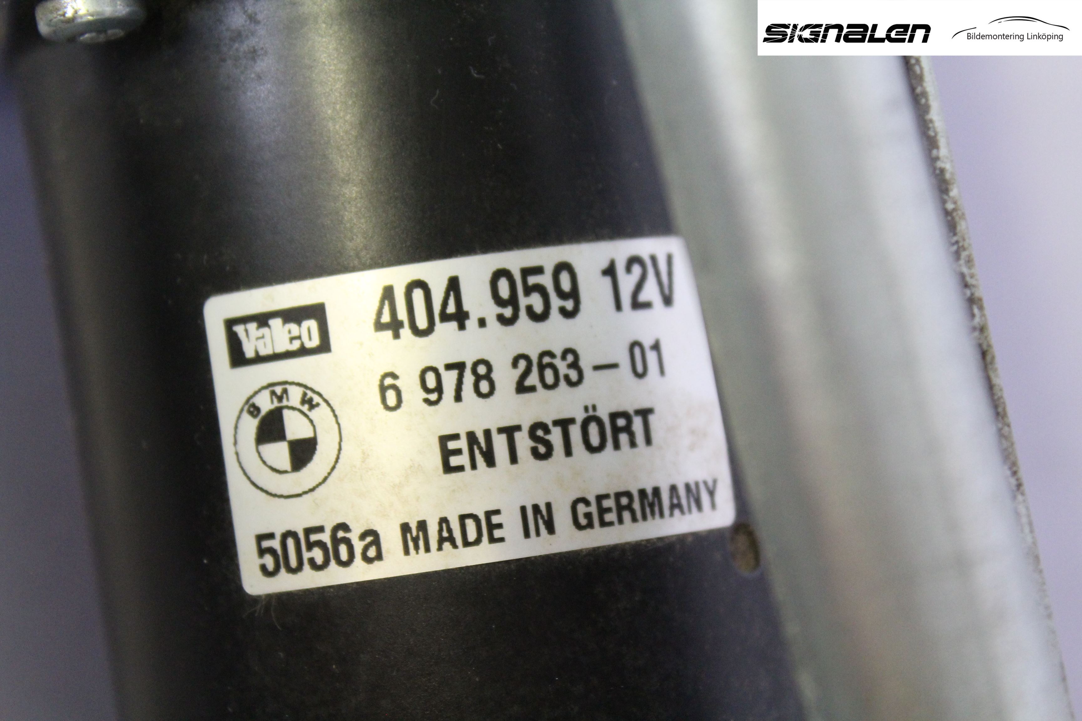 BMW 3 E90/91 SED/TOU 05-12 Viskermotor Frontrute