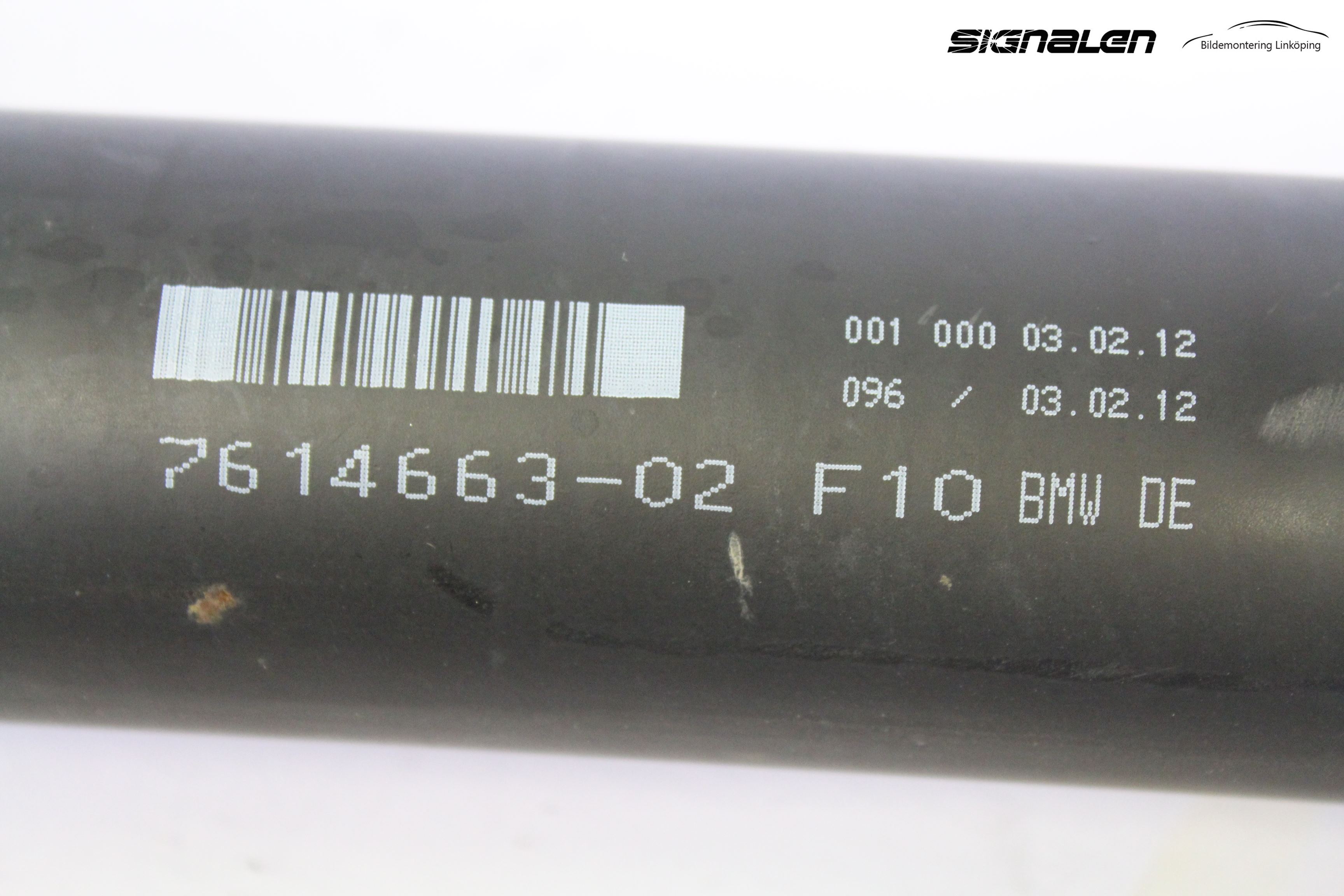 BMW 5 F10/F11/F18 09-17 Mellomaksel Kompl
