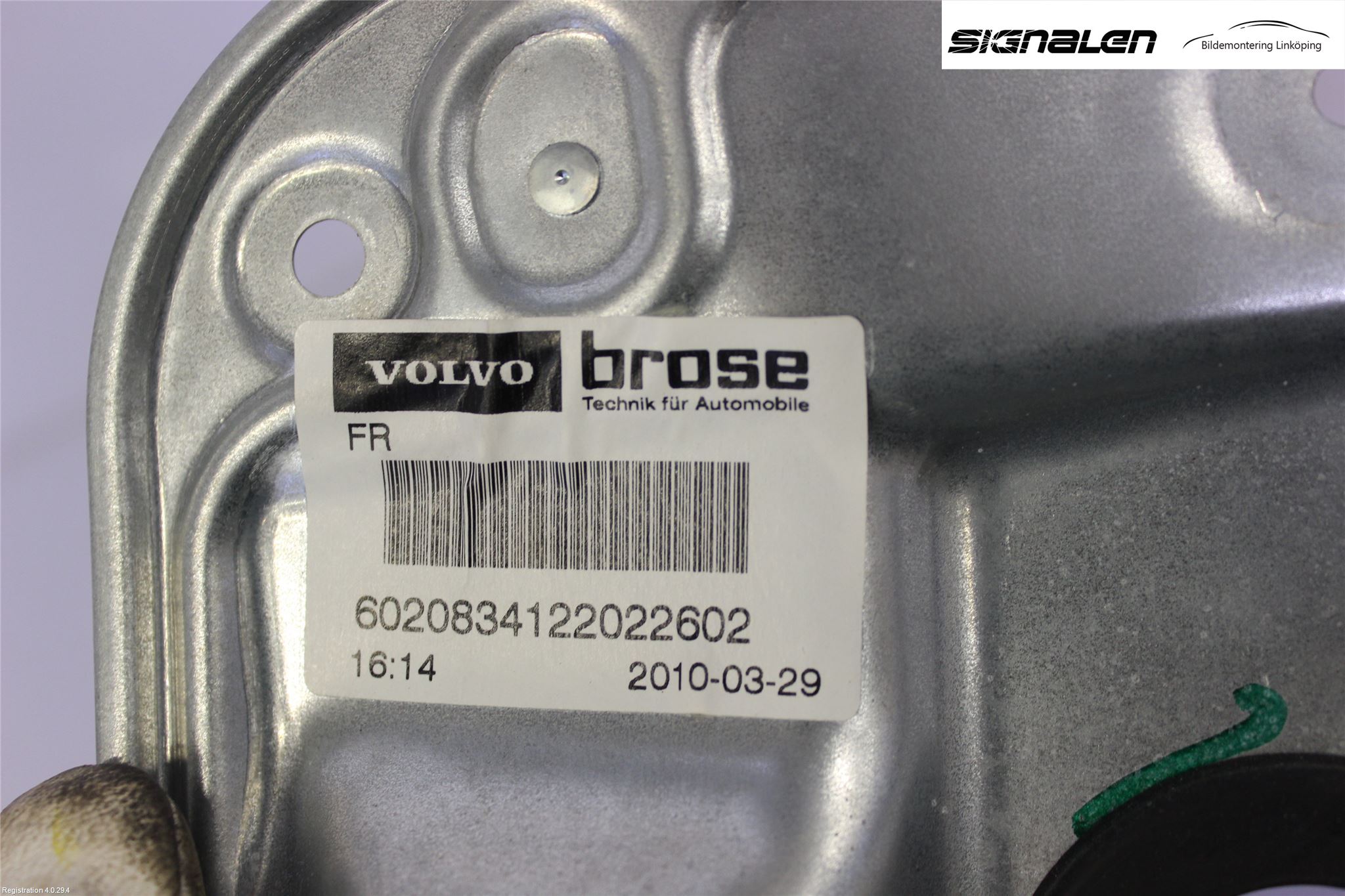 Volvo XC70 08-13 Vindusheis