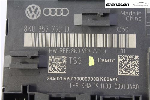 Audi A5 07-16 Styreenhet Dør