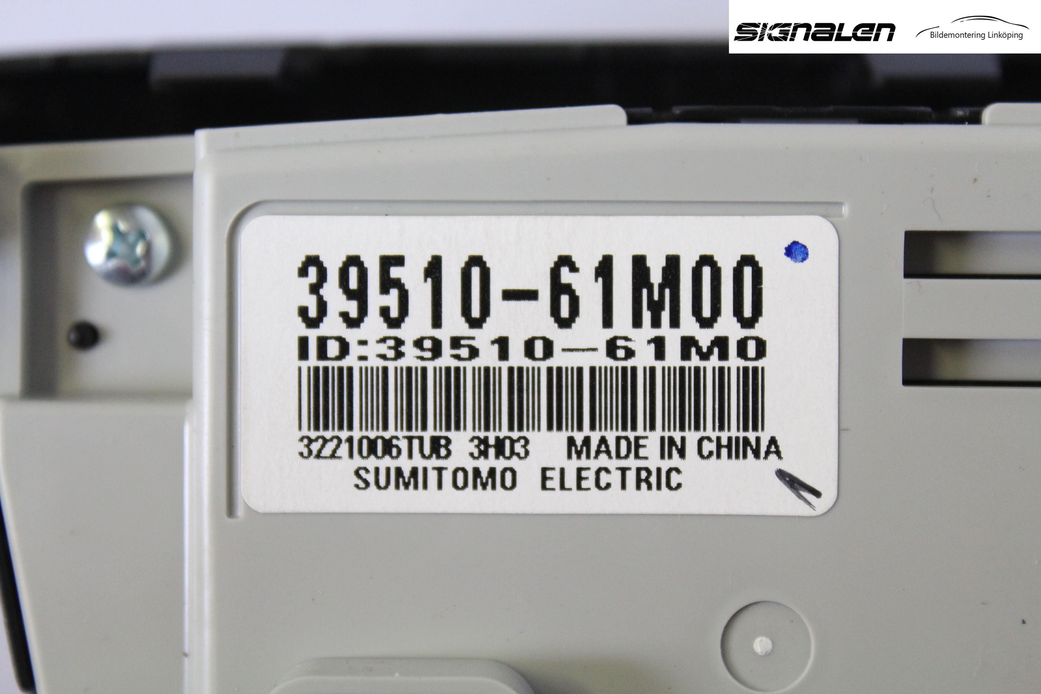 Suzuki SX4 S-CROSS 14-21 Varme Ac Betjening-Display