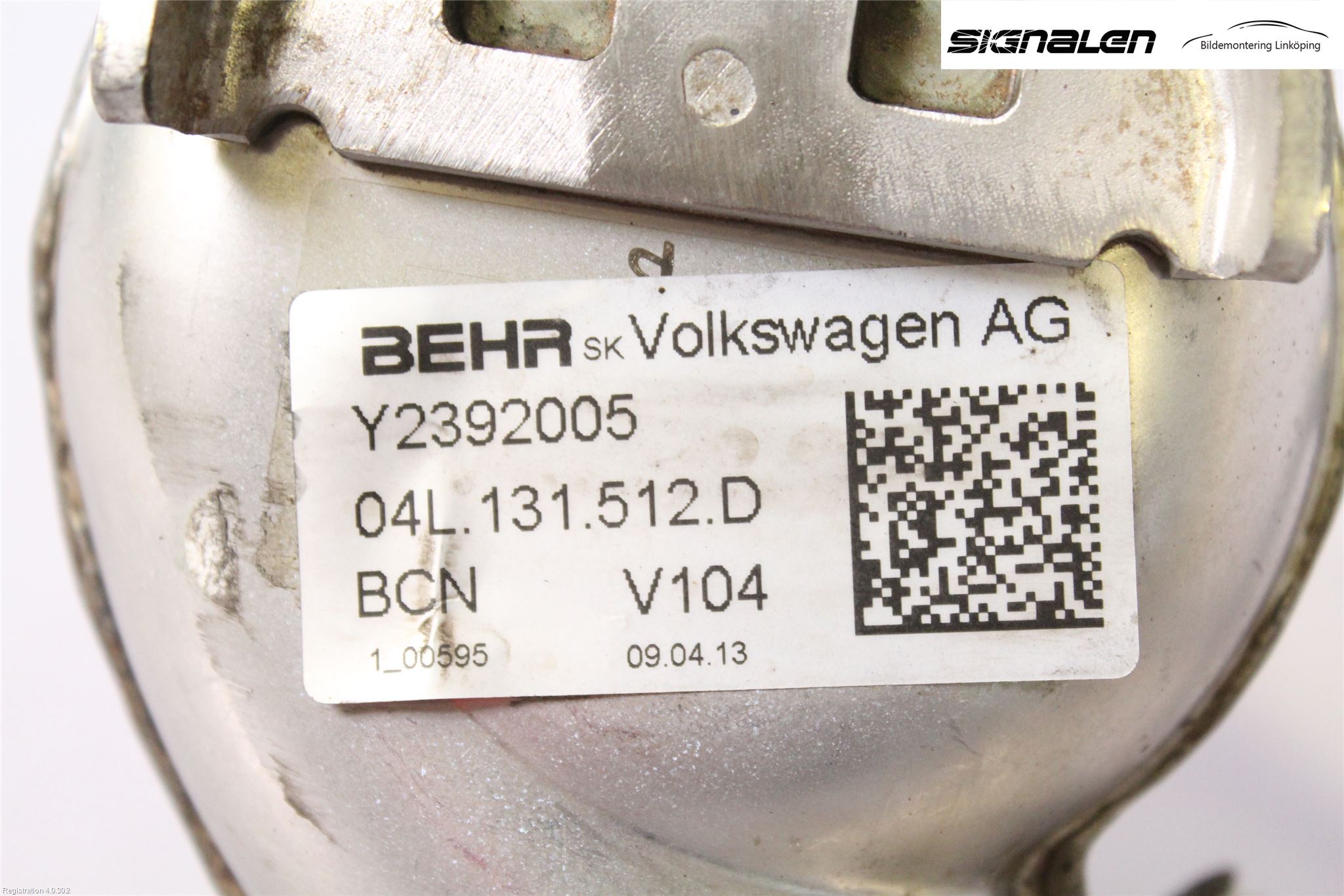Audi A3/S3 8V 13-20 Eksos Kjøler