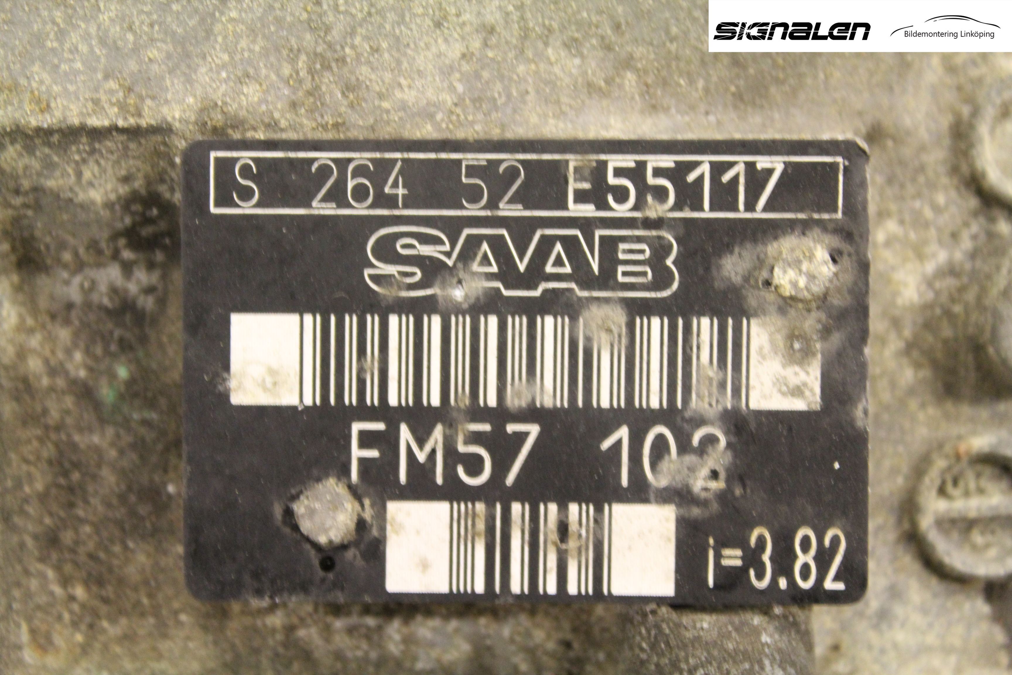 Saab 9-3 VER 2 Gearkasse 5 Trinn