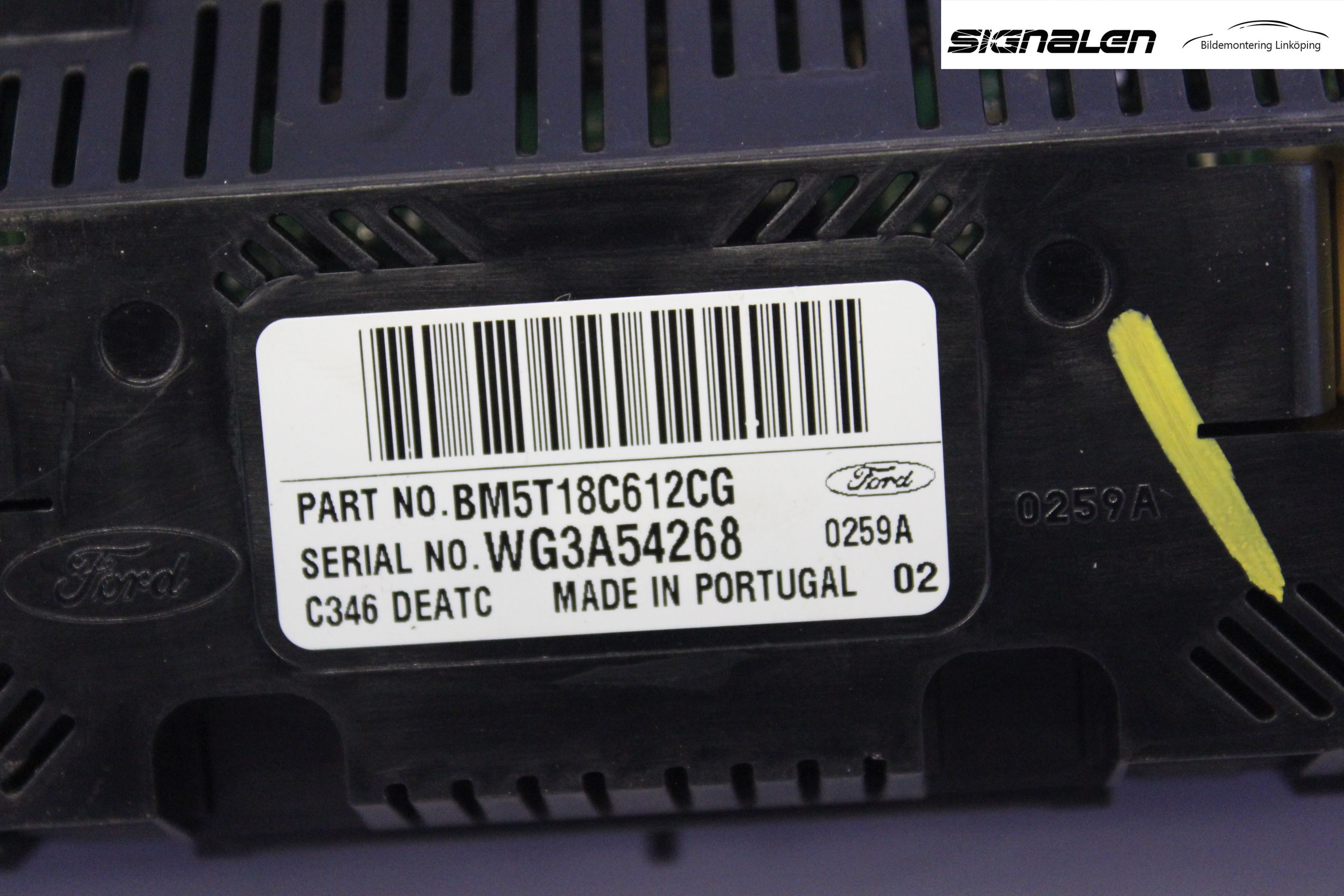 Ford FOCUS 11-14 Varme Ac Betjening-Display