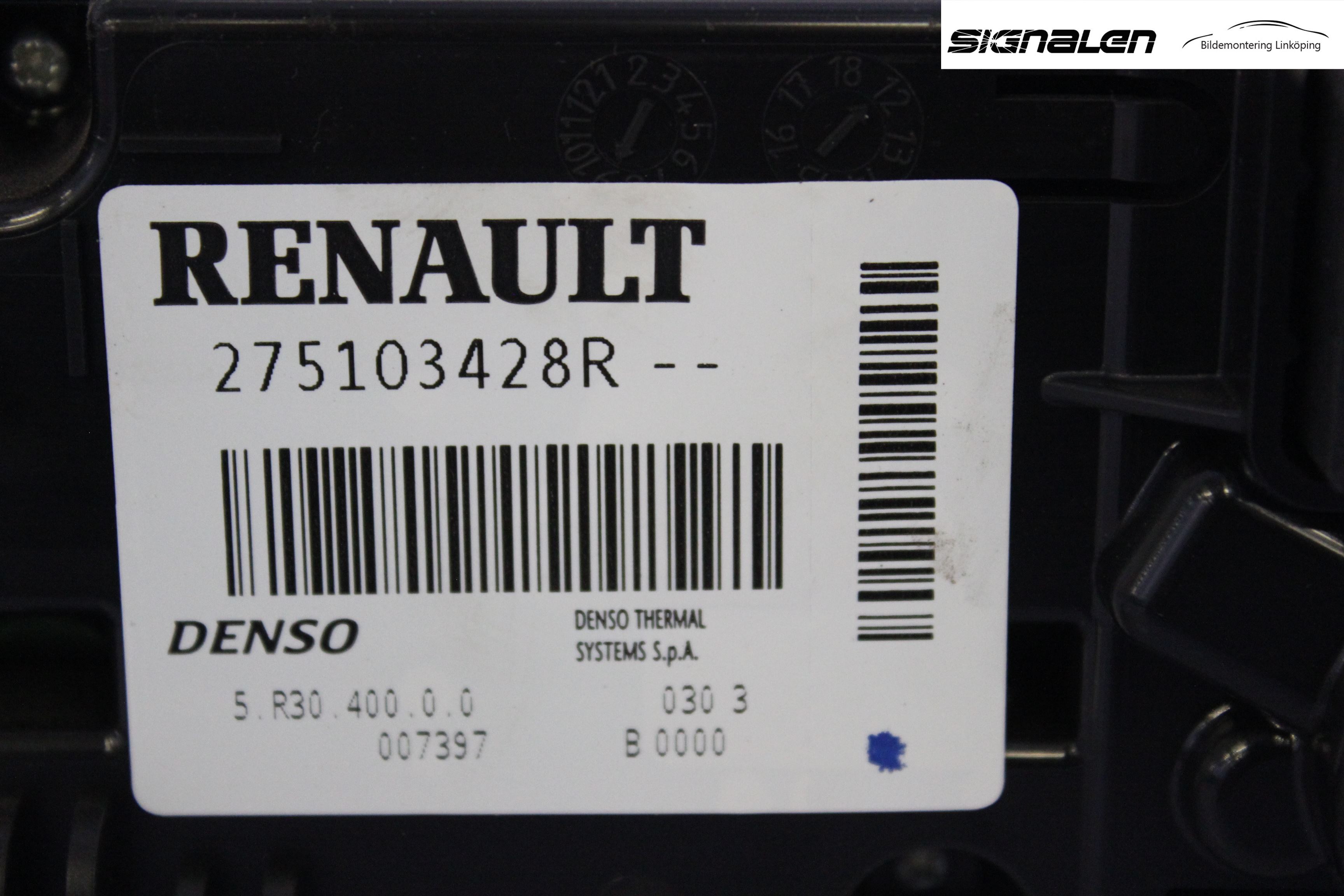Mercedes-Benz MB CITAN (W415) 13-21 Varme Ac Betjening-Display