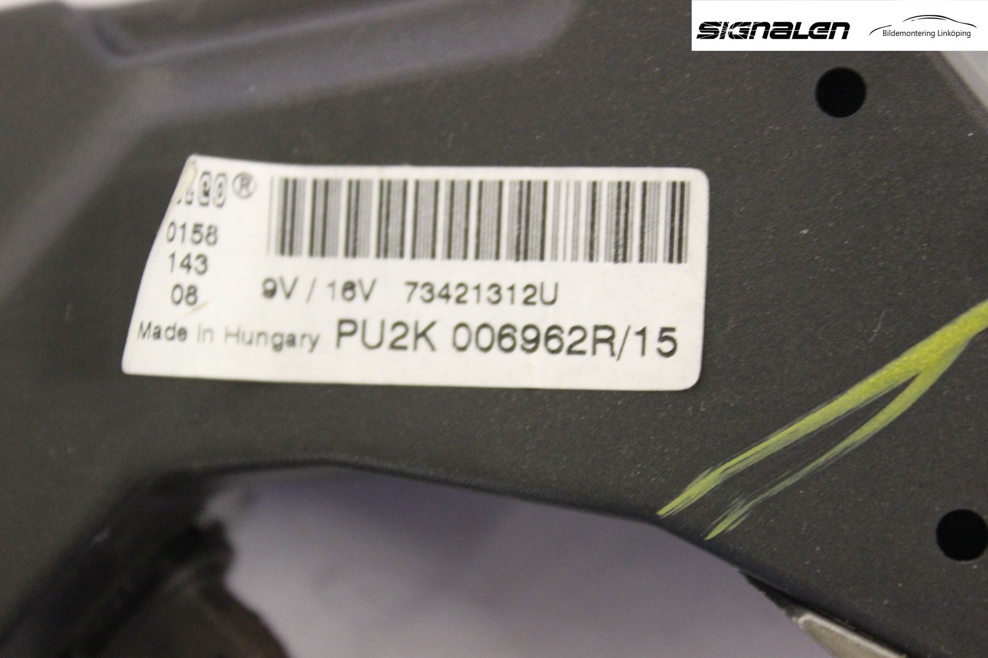 Saab 9-3 VER2/VER3 08-15 Varmeapparat Viftemotstand