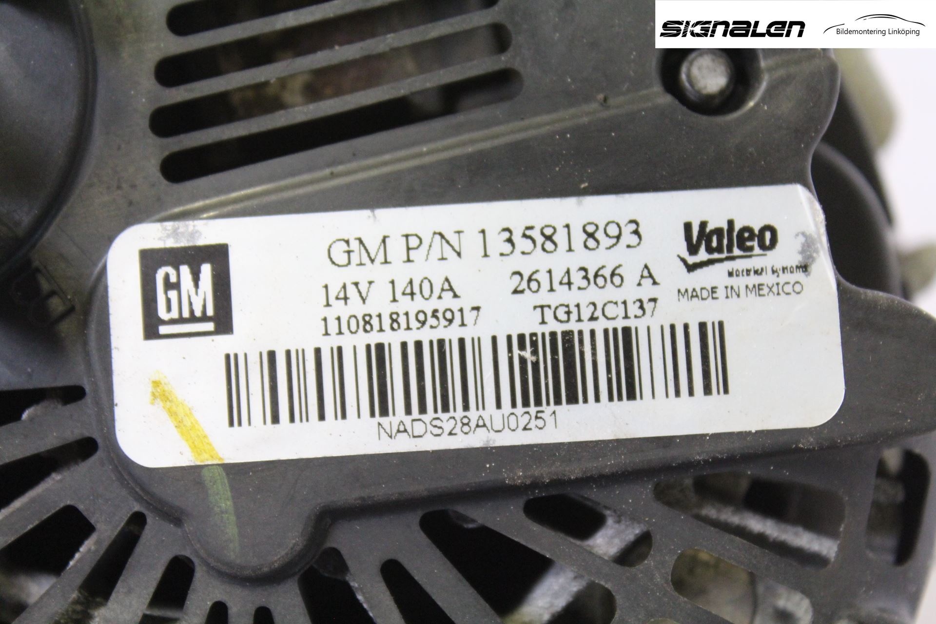 Opel CORSA D 07-14 Dynamo